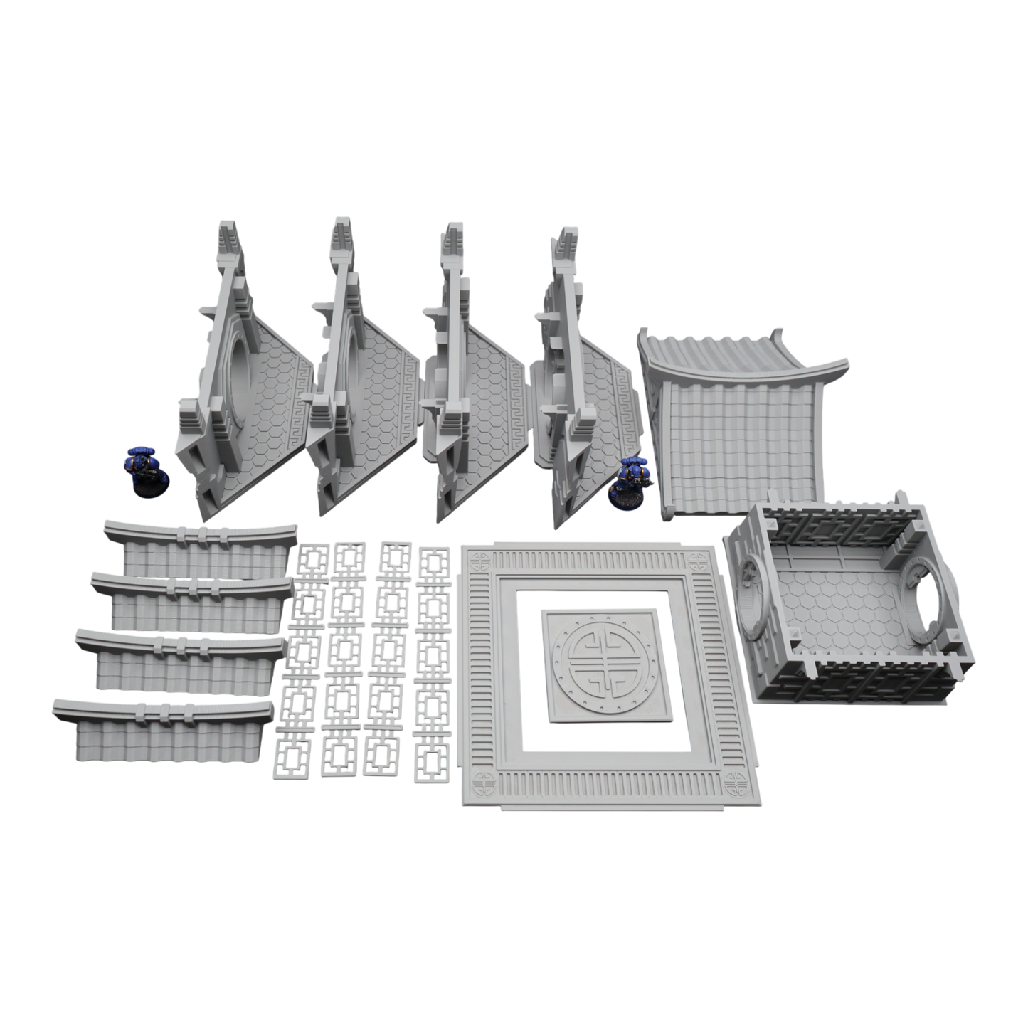 Wargaming 28mm scatter terrain scenery showing 3D-printed item that is compatible with games such as Warhammer 40K, Star Wars Legions, D+D, Dungeons and Dragons, Sci-Fi, Fantasy and other miniature tabletop games. Brand Jawar3d found at www.jawar3d.co.uk.