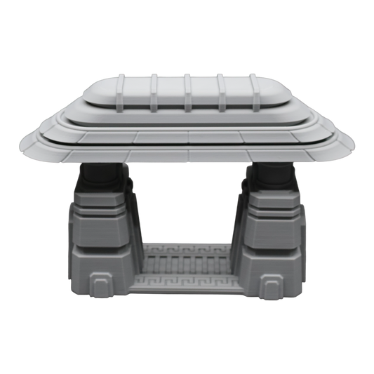 Wargaming 28mm scatter terrain scenery showing 3D-printed item that is compatible with games such as Warhammer 40K, Star Wars Legions, D+D, Dungeons and Dragons, Sci-Fi, Fantasy and other miniature tabletop games. Brand Jawar3d found at www.jawar3d.co.uk.