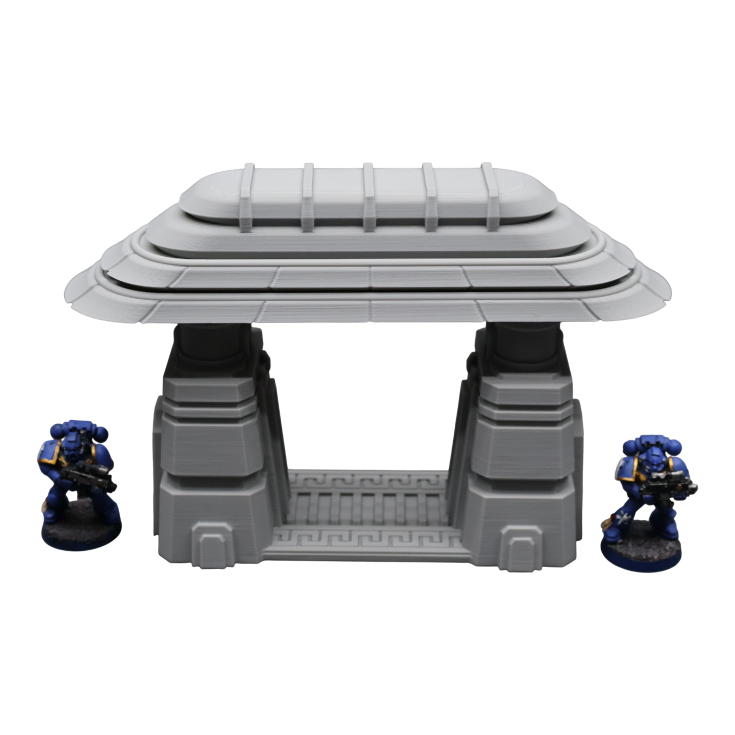 Wargaming 28mm scatter terrain scenery showing 3D-printed item that is compatible with games such as Warhammer 40K, Star Wars Legions, D+D, Dungeons and Dragons, Sci-Fi, Fantasy and other miniature tabletop games. Brand Jawar3d found at www.jawar3d.co.uk.