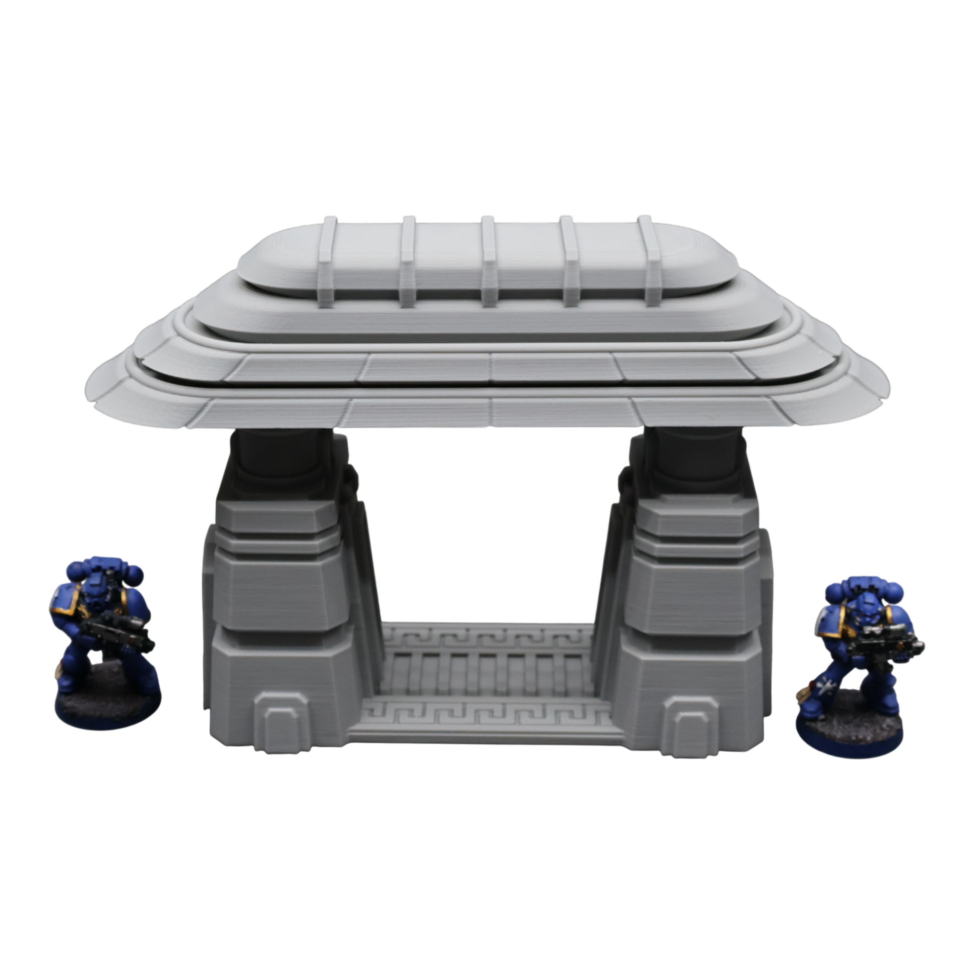 Wargaming 28mm scatter terrain scenery showing 3D-printed item that is compatible with games such as Warhammer 40K, Star Wars Legions, D+D, Dungeons and Dragons, Sci-Fi, Fantasy and other miniature tabletop games. Brand Jawar3d found at www.jawar3d.co.uk.