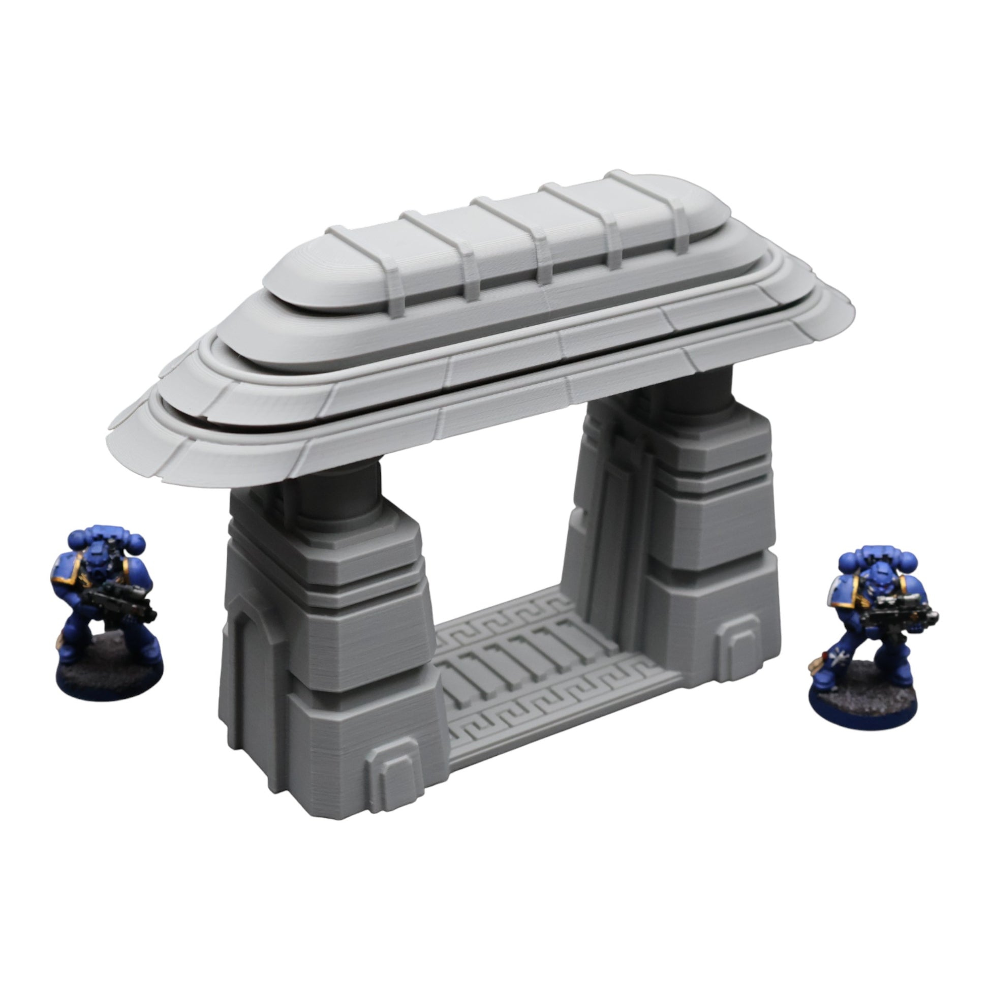 Wargaming 28mm scatter terrain scenery showing 3D-printed item that is compatible with games such as Warhammer 40K, Star Wars Legions, D+D, Dungeons and Dragons, Sci-Fi, Fantasy and other miniature tabletop games. Brand Jawar3d found at www.jawar3d.co.uk.