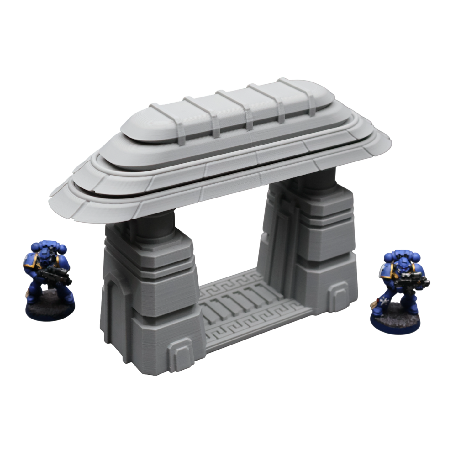 Wargaming 28mm scatter terrain scenery showing 3D-printed item that is compatible with games such as Warhammer 40K, Star Wars Legions, D+D, Dungeons and Dragons, Sci-Fi, Fantasy and other miniature tabletop games. Brand Jawar3d found at www.jawar3d.co.uk.