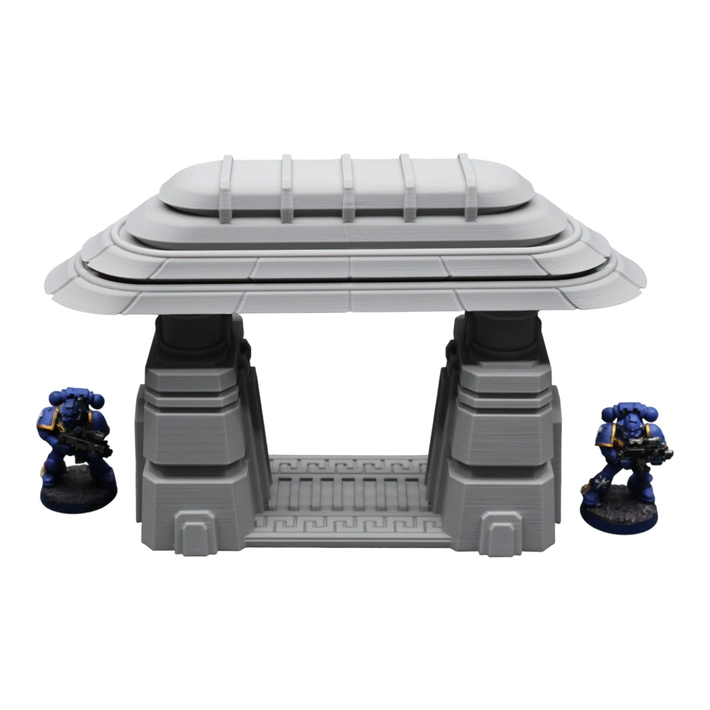Wargaming 28mm scatter terrain scenery showing 3D-printed item that is compatible with games such as Warhammer 40K, Star Wars Legions, D+D, Dungeons and Dragons, Sci-Fi, Fantasy and other miniature tabletop games. Brand Jawar3d found at www.jawar3d.co.uk.