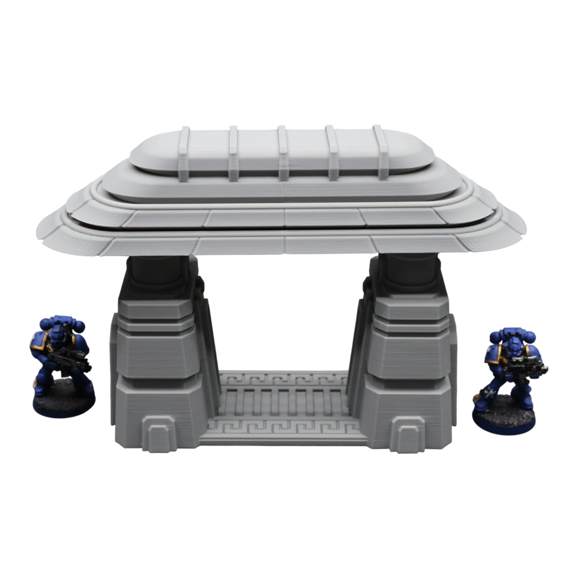 Wargaming 28mm scatter terrain scenery showing 3D-printed item that is compatible with games such as Warhammer 40K, Star Wars Legions, D+D, Dungeons and Dragons, Sci-Fi, Fantasy and other miniature tabletop games. Brand Jawar3d found at www.jawar3d.co.uk.