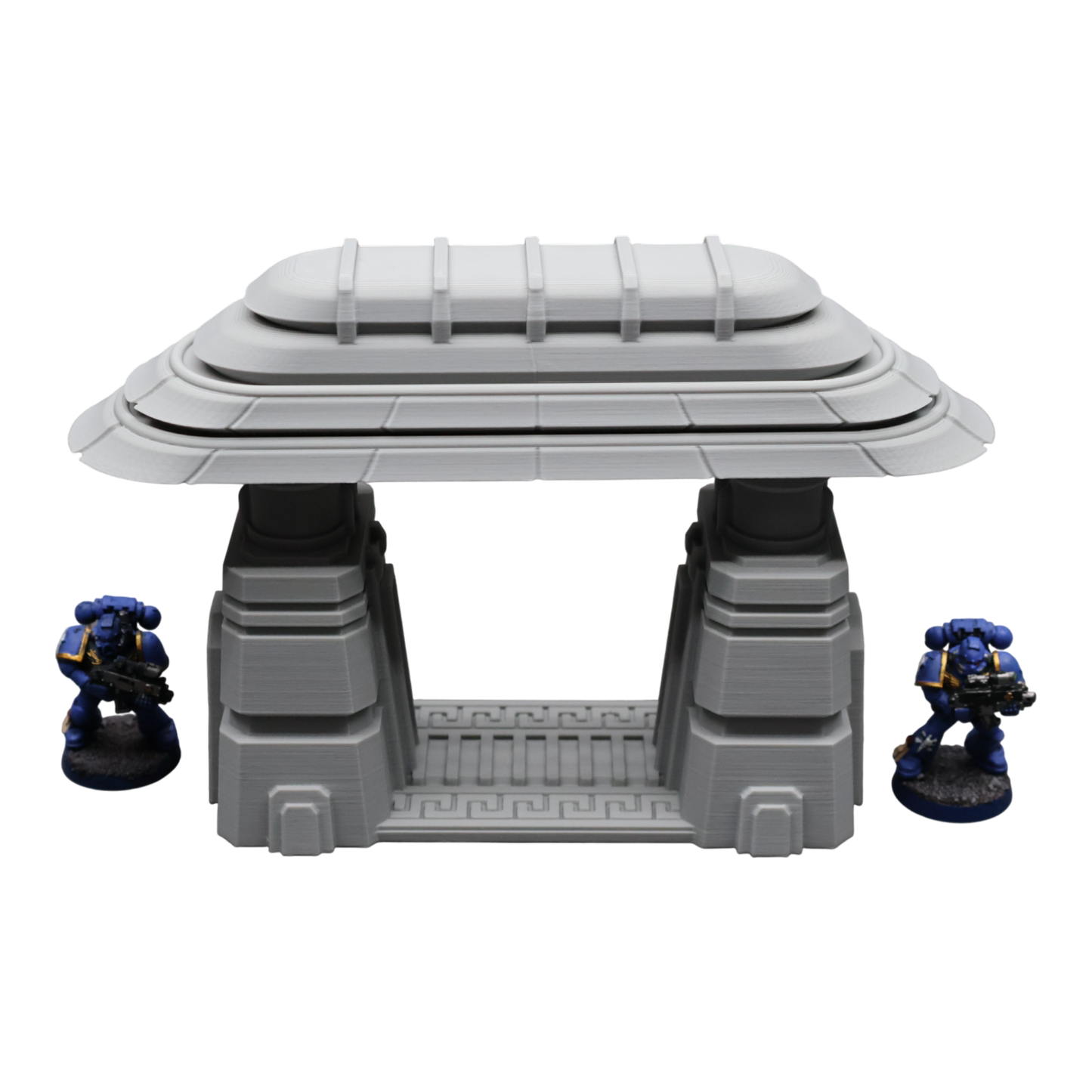 Wargaming 28mm scatter terrain scenery showing 3D-printed item that is compatible with games such as Warhammer 40K, Star Wars Legions, D+D, Dungeons and Dragons, Sci-Fi, Fantasy and other miniature tabletop games. Brand Jawar3d found at www.jawar3d.co.uk.