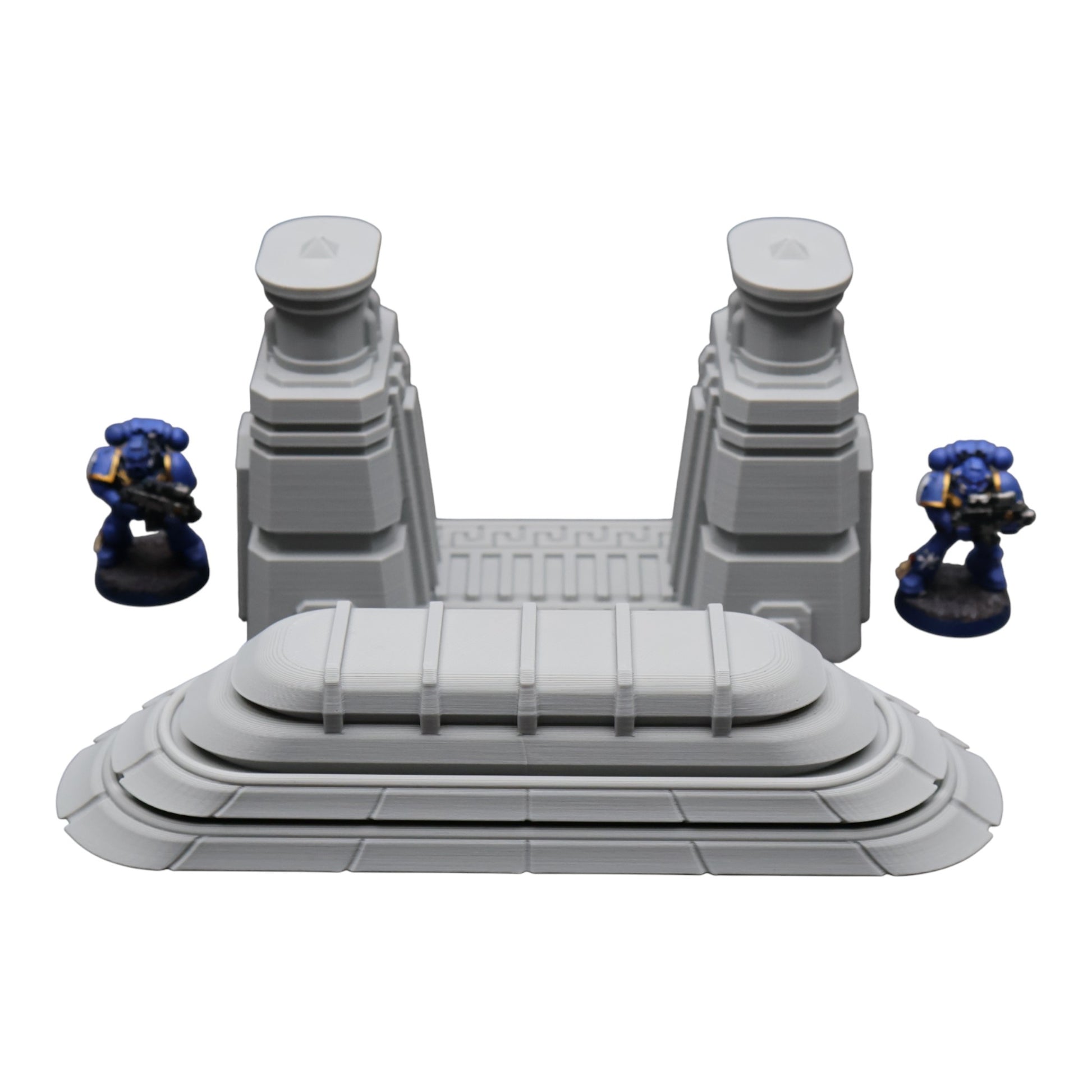 Wargaming 28mm scatter terrain scenery showing 3D-printed item that is compatible with games such as Warhammer 40K, Star Wars Legions, D+D, Dungeons and Dragons, Sci-Fi, Fantasy and other miniature tabletop games. Brand Jawar3d found at www.jawar3d.co.uk.