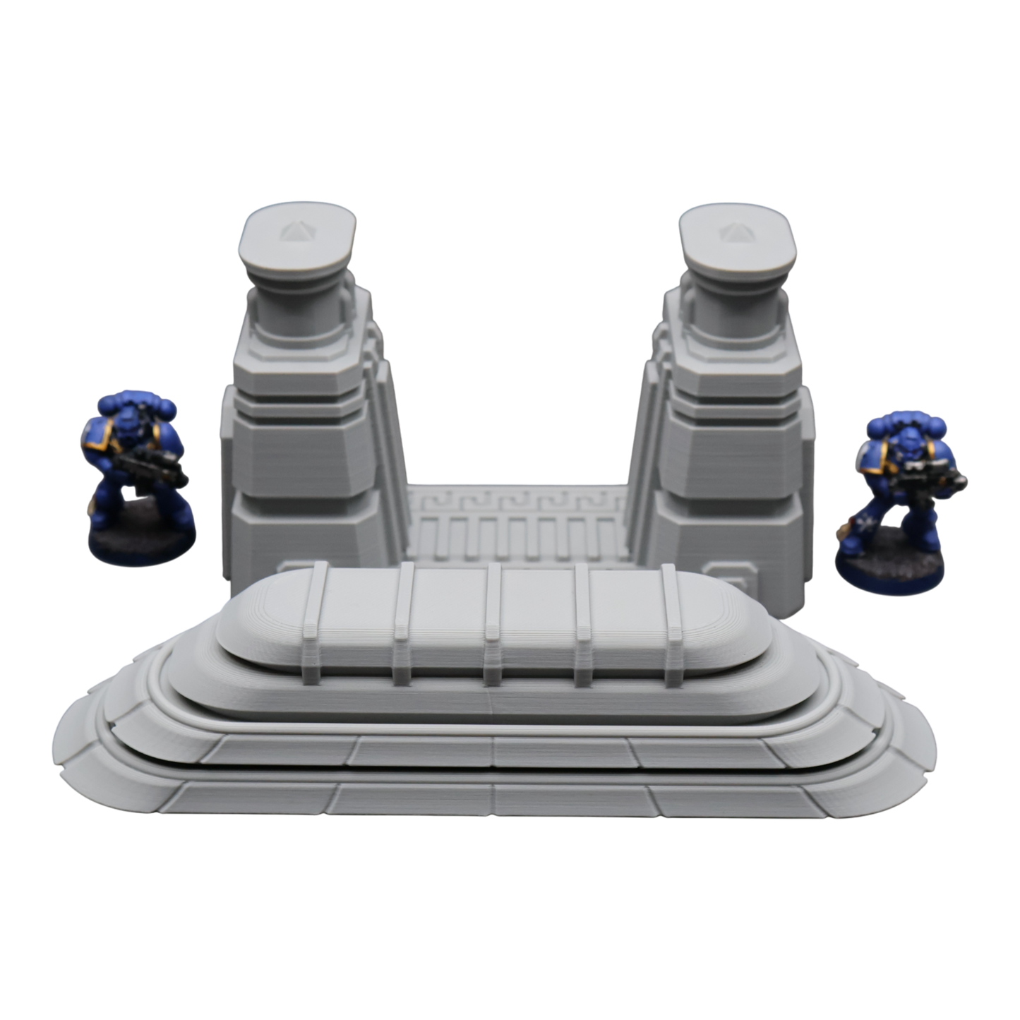 Wargaming 28mm scatter terrain scenery showing 3D-printed item that is compatible with games such as Warhammer 40K, Star Wars Legions, D+D, Dungeons and Dragons, Sci-Fi, Fantasy and other miniature tabletop games. Brand Jawar3d found at www.jawar3d.co.uk.