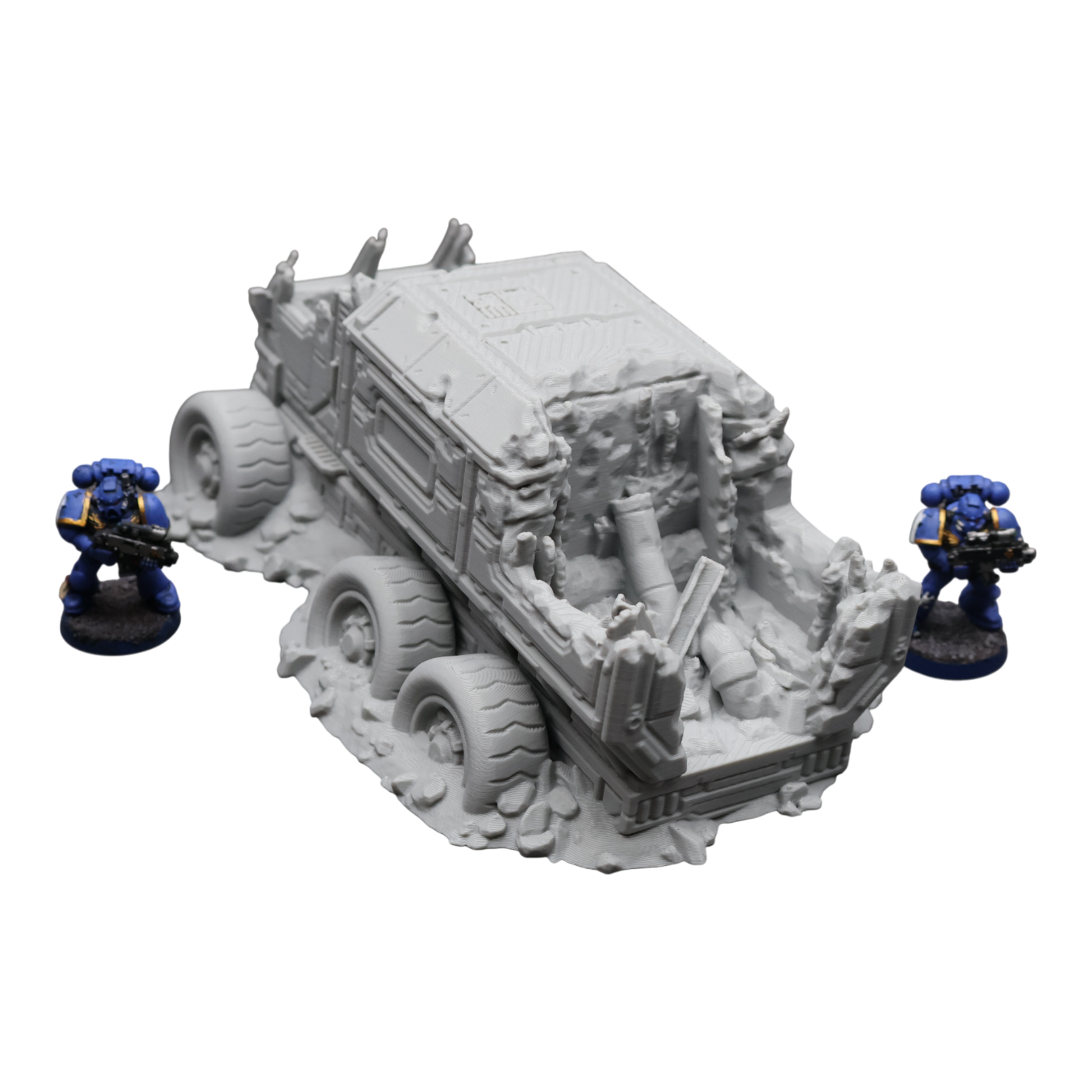 Wargaming 28mm scatter terrain scenery showing 3D-printed item that is compatible with games such as Warhammer 40K, Star Wars Legions, D+D, Dungeons and Dragons, Sci-Fi, Fantasy and other miniature tabletop games. Brand Jawar3d found at www.jawar3d.co.uk.