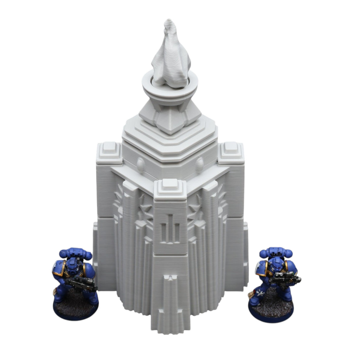 Wargaming 28mm scatter terrain scenery showing 3D-printed item that is compatible with games such as Warhammer 40K, Star Wars Legions, D+D, Dungeons and Dragons, Sci-Fi, Fantasy and other miniature tabletop games. Brand Jawar3d found at www.jawar3d.co.uk.