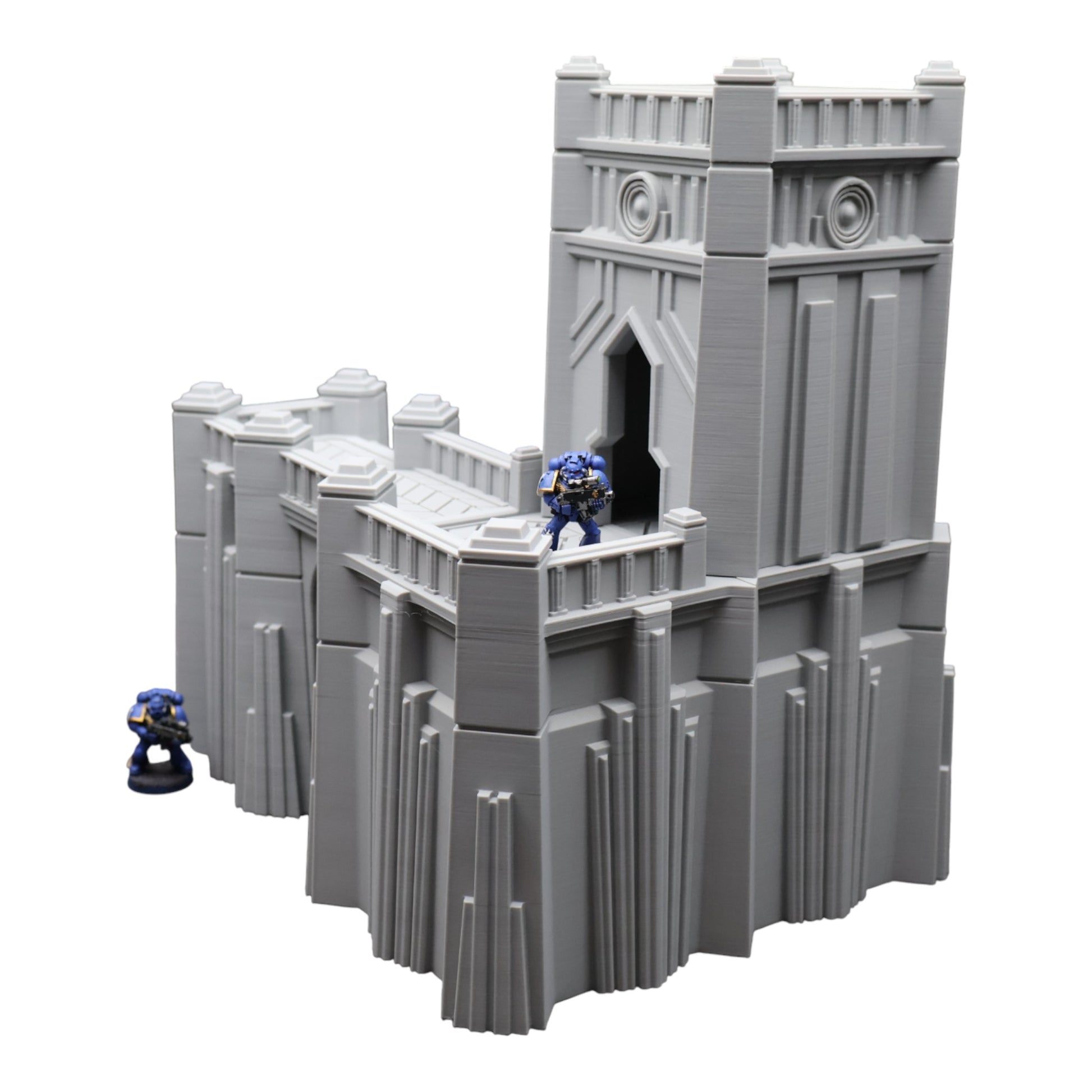 Wargaming 28mm scatter terrain scenery showing 3D-printed item that is compatible with games such as Warhammer 40K, Star Wars Legions, D+D, Dungeons and Dragons, Sci-Fi, Fantasy and other miniature tabletop games. Brand Jawar3d found at www.jawar3d.co.uk.