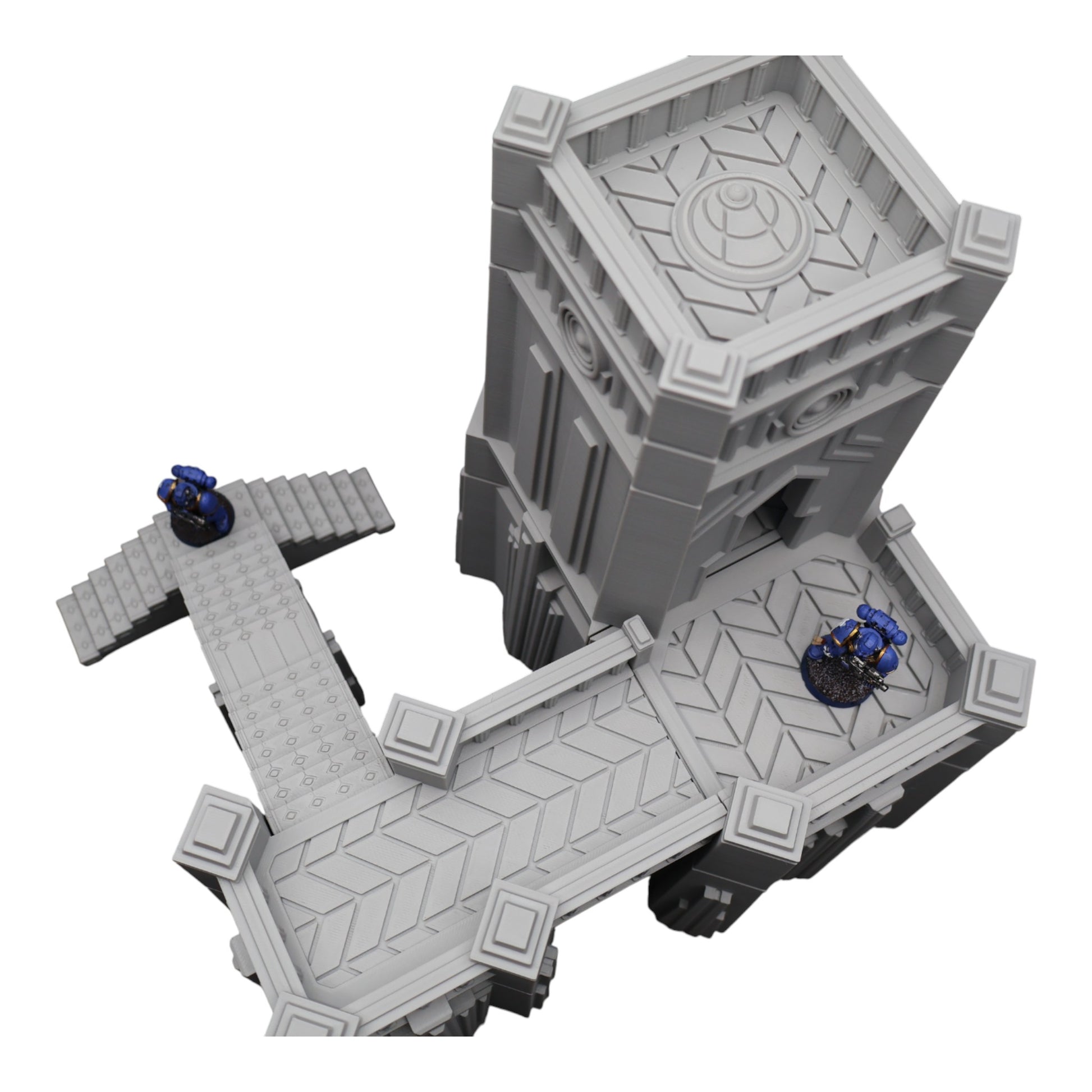 Wargaming 28mm scatter terrain scenery showing 3D-printed item that is compatible with games such as Warhammer 40K, Star Wars Legions, D+D, Dungeons and Dragons, Sci-Fi, Fantasy and other miniature tabletop games. Brand Jawar3d found at www.jawar3d.co.uk.