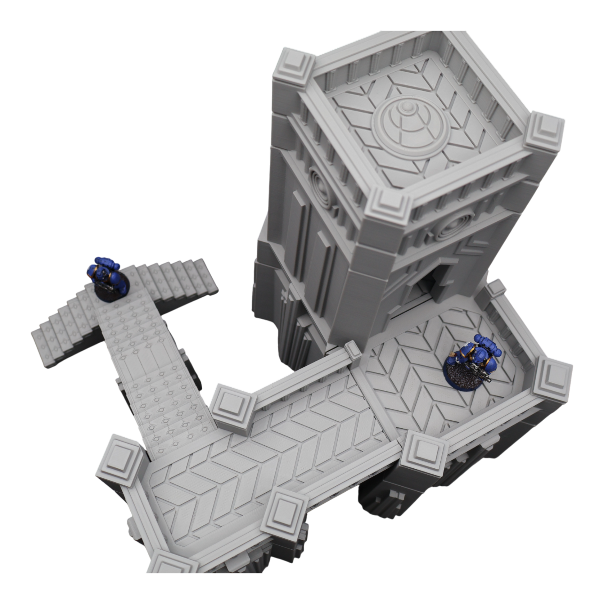 Wargaming 28mm scatter terrain scenery showing 3D-printed item that is compatible with games such as Warhammer 40K, Star Wars Legions, D+D, Dungeons and Dragons, Sci-Fi, Fantasy and other miniature tabletop games. Brand Jawar3d found at www.jawar3d.co.uk.