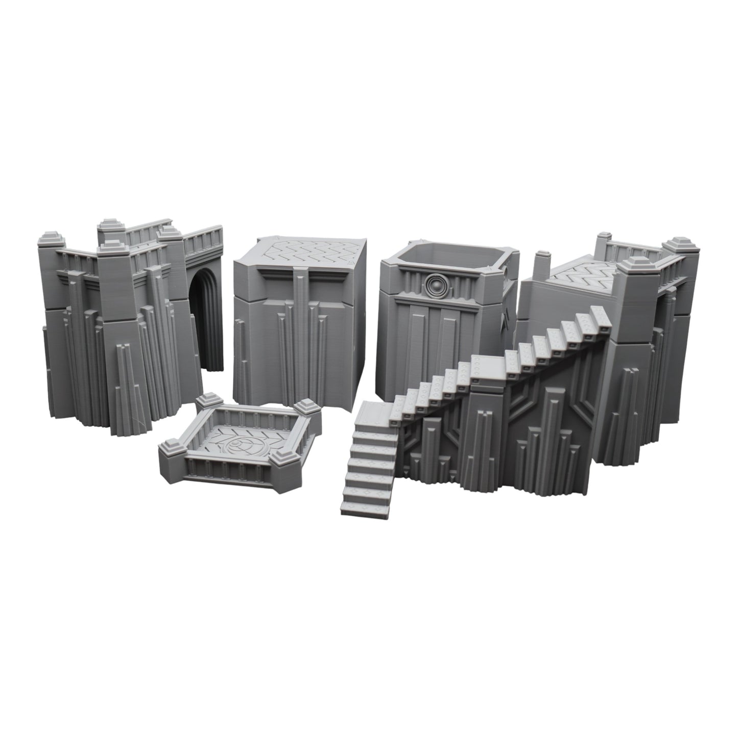 Wargaming 28mm scatter terrain scenery showing 3D-printed item that is compatible with games such as Warhammer 40K, Star Wars Legions, D+D, Dungeons and Dragons, Sci-Fi, Fantasy and other miniature tabletop games. Brand Jawar3d found at www.jawar3d.co.uk.