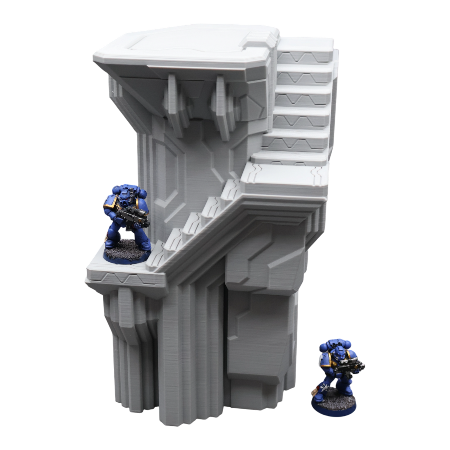 Wargaming 28mm scatter terrain scenery showing 3D-printed item that is compatible with games such as Warhammer 40K, Star Wars Legions, D+D, Dungeons and Dragons, Sci-Fi, Fantasy and other miniature tabletop games. Brand Jawar3d found at www.jawar3d.co.uk.