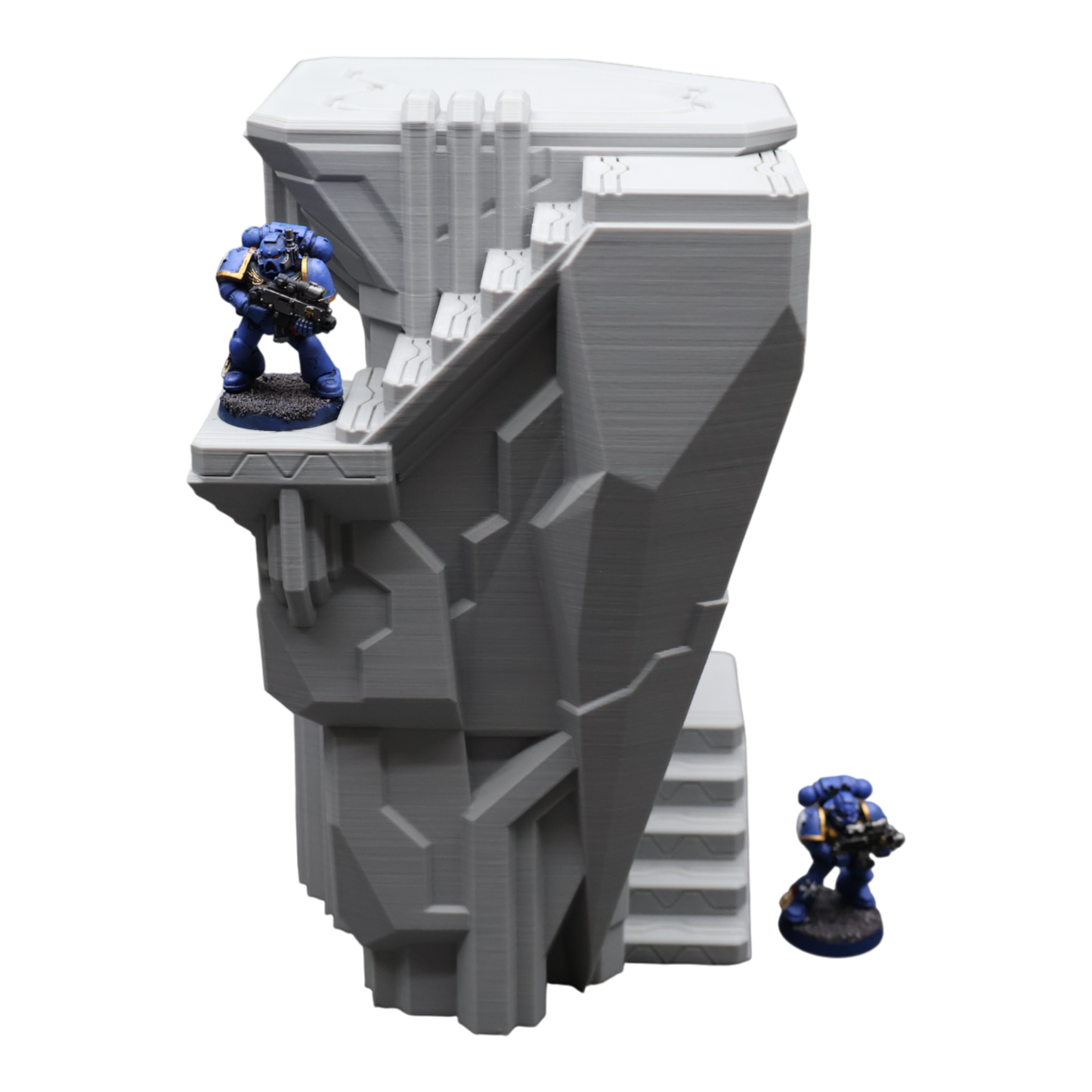 Wargaming 28mm scatter terrain scenery showing 3D-printed item that is compatible with games such as Warhammer 40K, Star Wars Legions, D+D, Dungeons and Dragons, Sci-Fi, Fantasy and other miniature tabletop games. Brand Jawar3d found at www.jawar3d.co.uk.