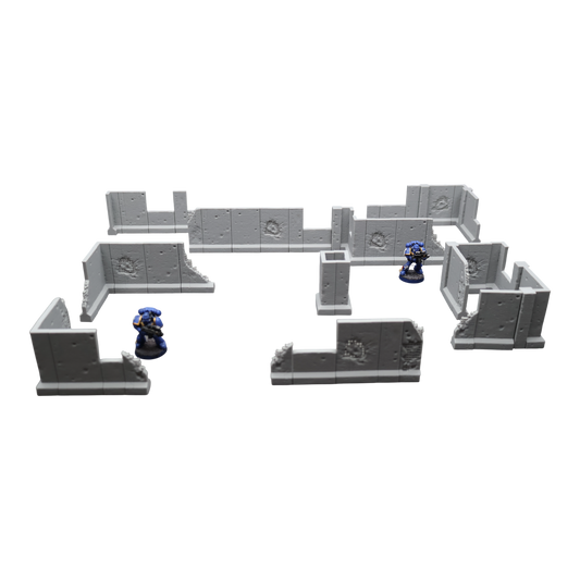 Wargaming 28mm scatter terrain scenery showing 3D-printed item that is compatible with games such as Warhammer 40K, Star Wars Legions, D+D, Dungeons and Dragons, Sci-Fi, Fantasy and other miniature tabletop games. Brand Jawar3d found at www.jawar3d.co.uk.