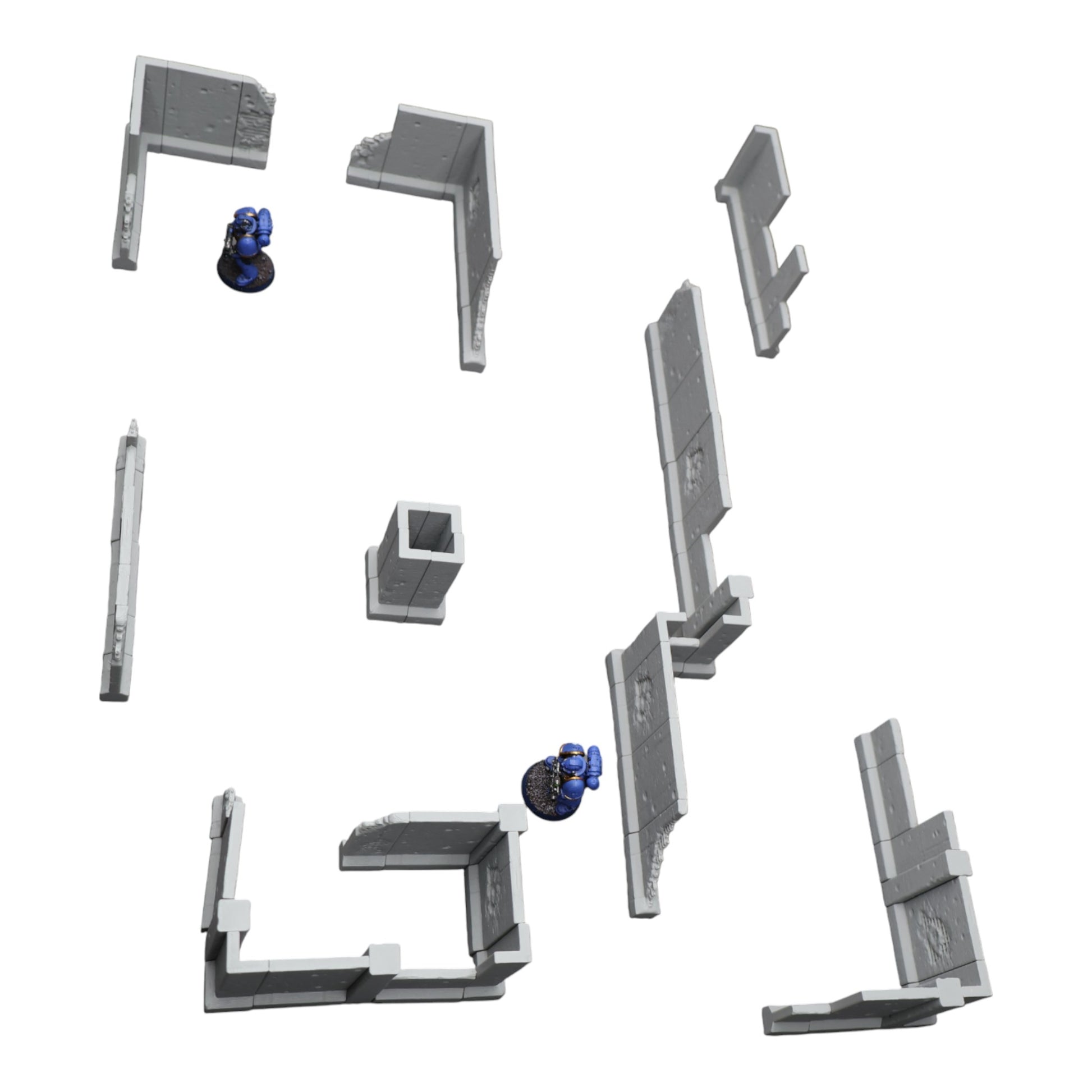 Wargaming 28mm scatter terrain scenery showing 3D-printed item that is compatible with games such as Warhammer 40K, Star Wars Legions, D+D, Dungeons and Dragons, Sci-Fi, Fantasy and other miniature tabletop games. Brand Jawar3d found at www.jawar3d.co.uk.