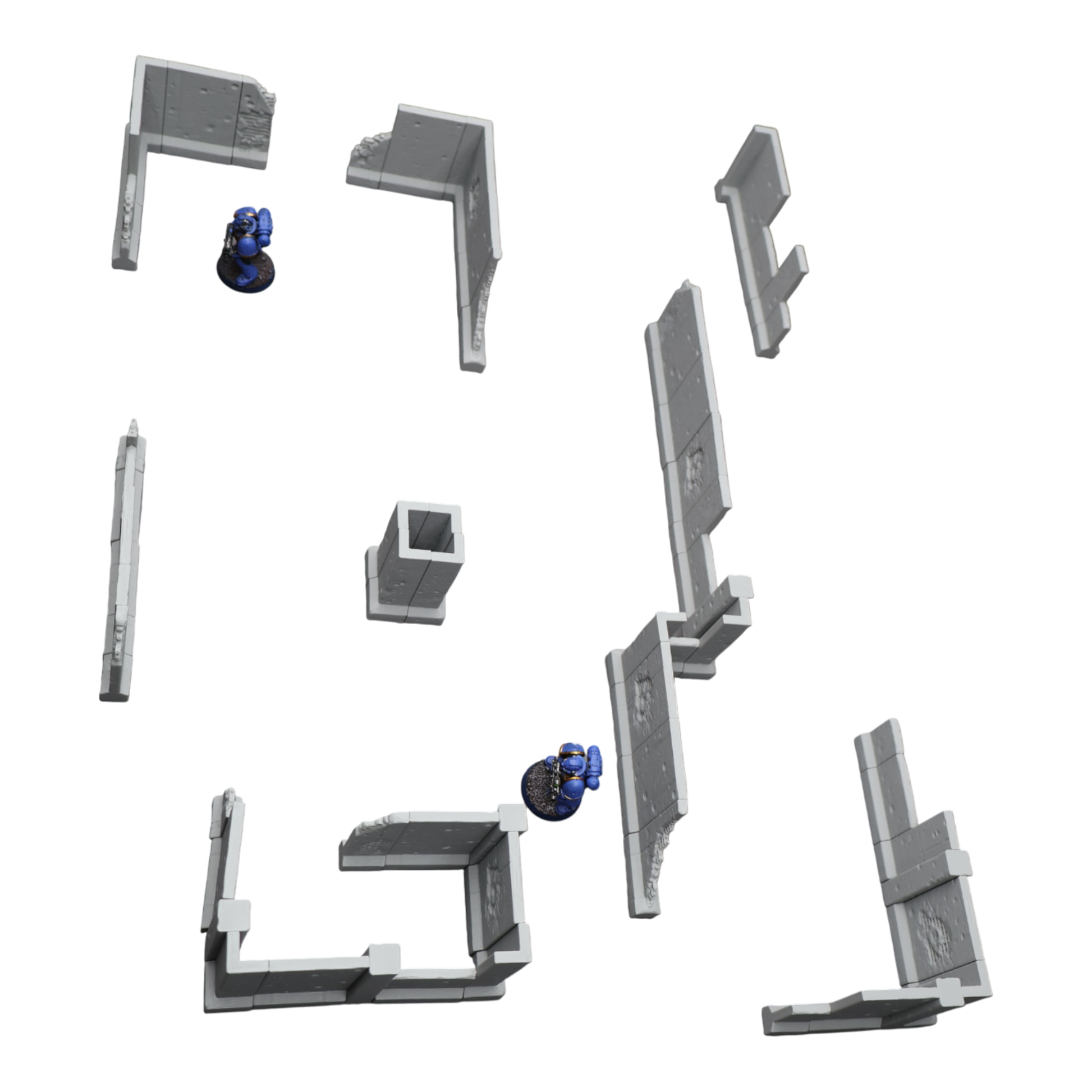 Wargaming 28mm scatter terrain scenery showing 3D-printed item that is compatible with games such as Warhammer 40K, Star Wars Legions, D+D, Dungeons and Dragons, Sci-Fi, Fantasy and other miniature tabletop games. Brand Jawar3d found at www.jawar3d.co.uk.