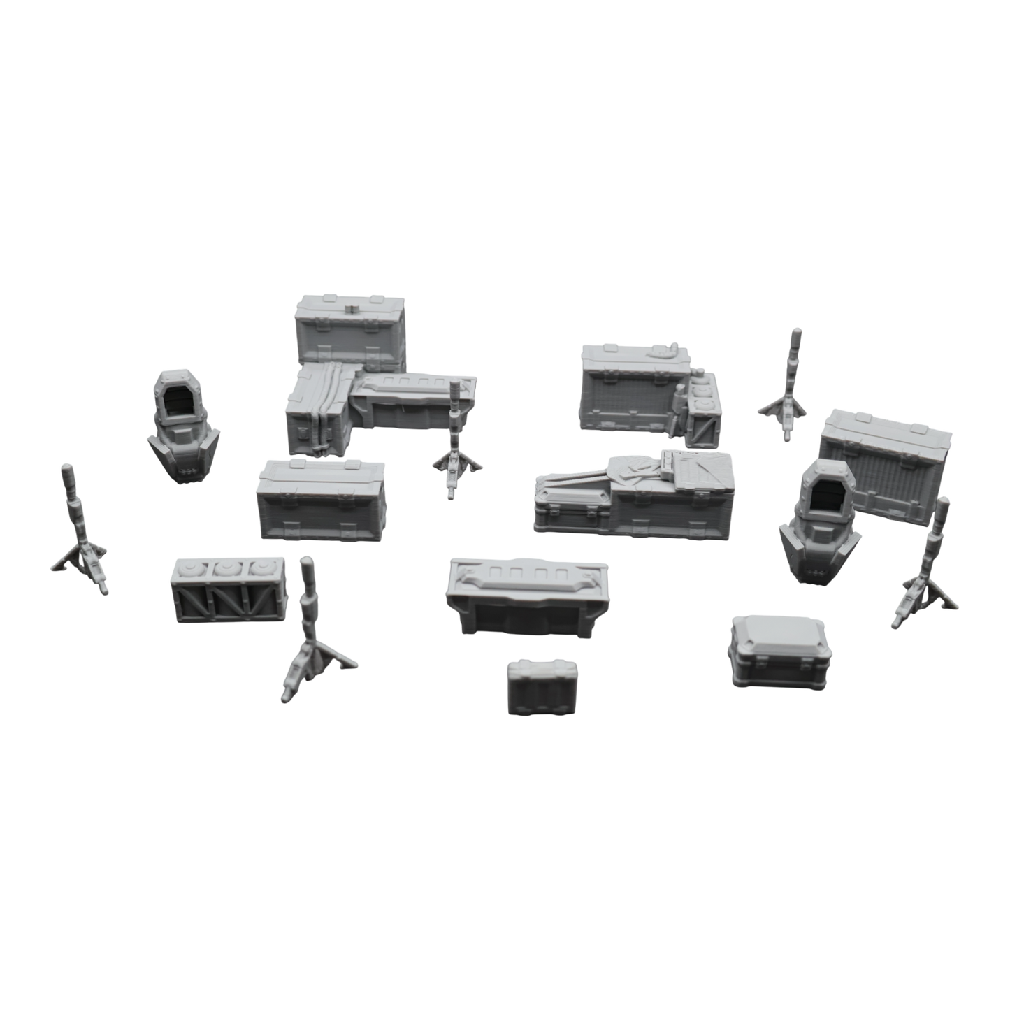Wargaming 28mm scatter terrain scenery showing 3D-printed item that is compatible with games such as Warhammer 40K, Star Wars Legions, D+D, Dungeons and Dragons, Sci-Fi, Fantasy and other miniature tabletop games. Brand Jawar3d found at www.jawar3d.co.uk.