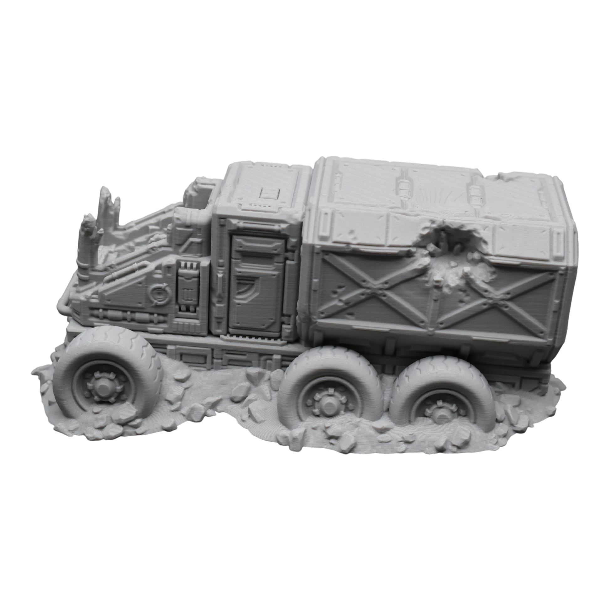 Wargaming 28mm scatter terrain scenery showing 3D-printed item that is compatible with games such as Warhammer 40K, Star Wars Legions, D+D, Dungeons and Dragons, Sci-Fi, Fantasy and other miniature tabletop games. Brand Jawar3d found at www.jawar3d.co.uk.