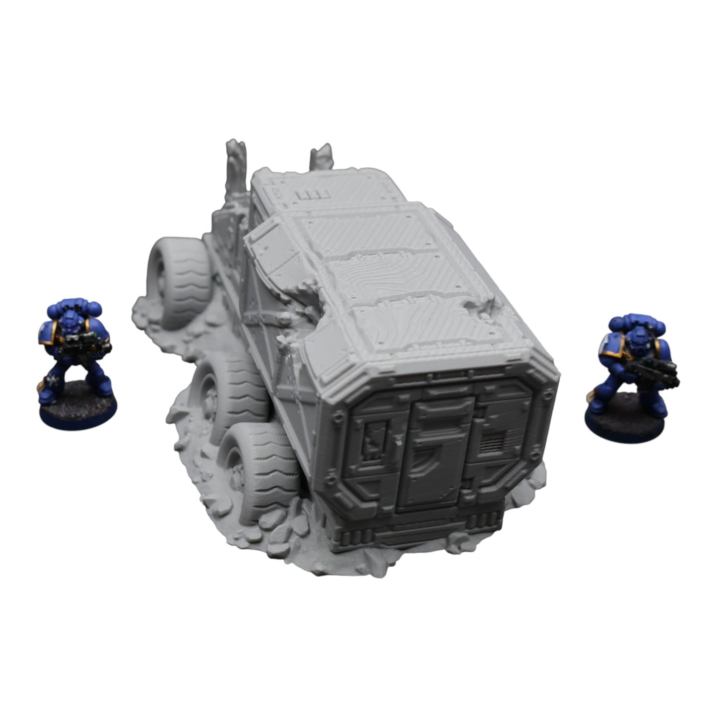 Wargaming 28mm scatter terrain scenery showing 3D-printed item that is compatible with games such as Warhammer 40K, Star Wars Legions, D+D, Dungeons and Dragons, Sci-Fi, Fantasy and other miniature tabletop games. Brand Jawar3d found at www.jawar3d.co.uk.