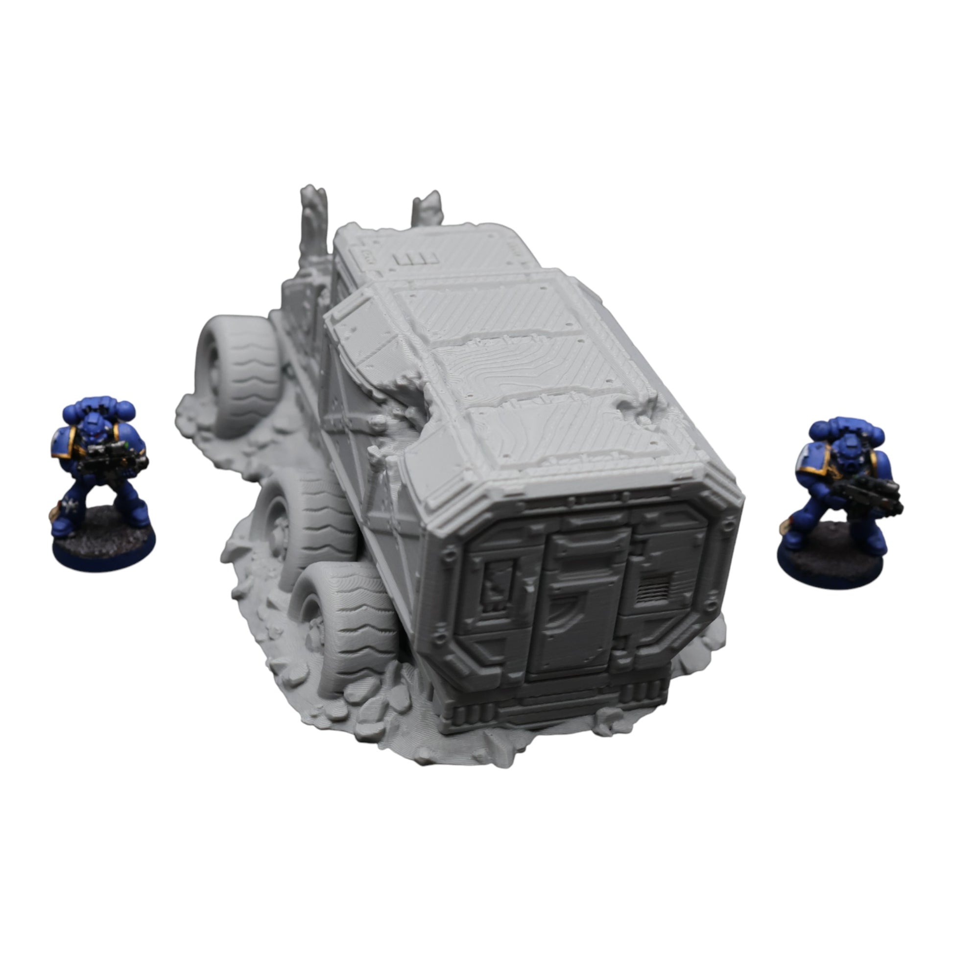Wargaming 28mm scatter terrain scenery showing 3D-printed item that is compatible with games such as Warhammer 40K, Star Wars Legions, D+D, Dungeons and Dragons, Sci-Fi, Fantasy and other miniature tabletop games. Brand Jawar3d found at www.jawar3d.co.uk.