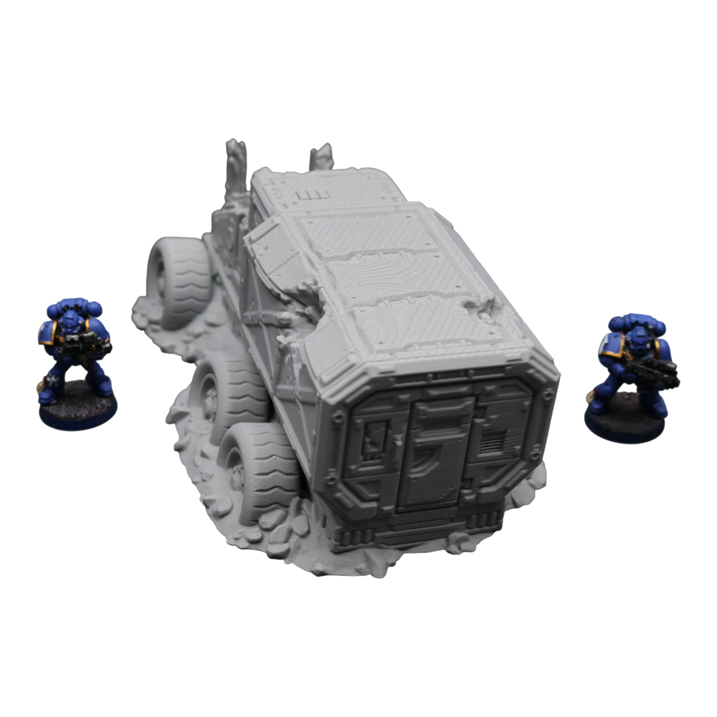 Wargaming 28mm scatter terrain scenery showing 3D-printed item that is compatible with games such as Warhammer 40K, Star Wars Legions, D+D, Dungeons and Dragons, Sci-Fi, Fantasy and other miniature tabletop games. Brand Jawar3d found at www.jawar3d.co.uk.