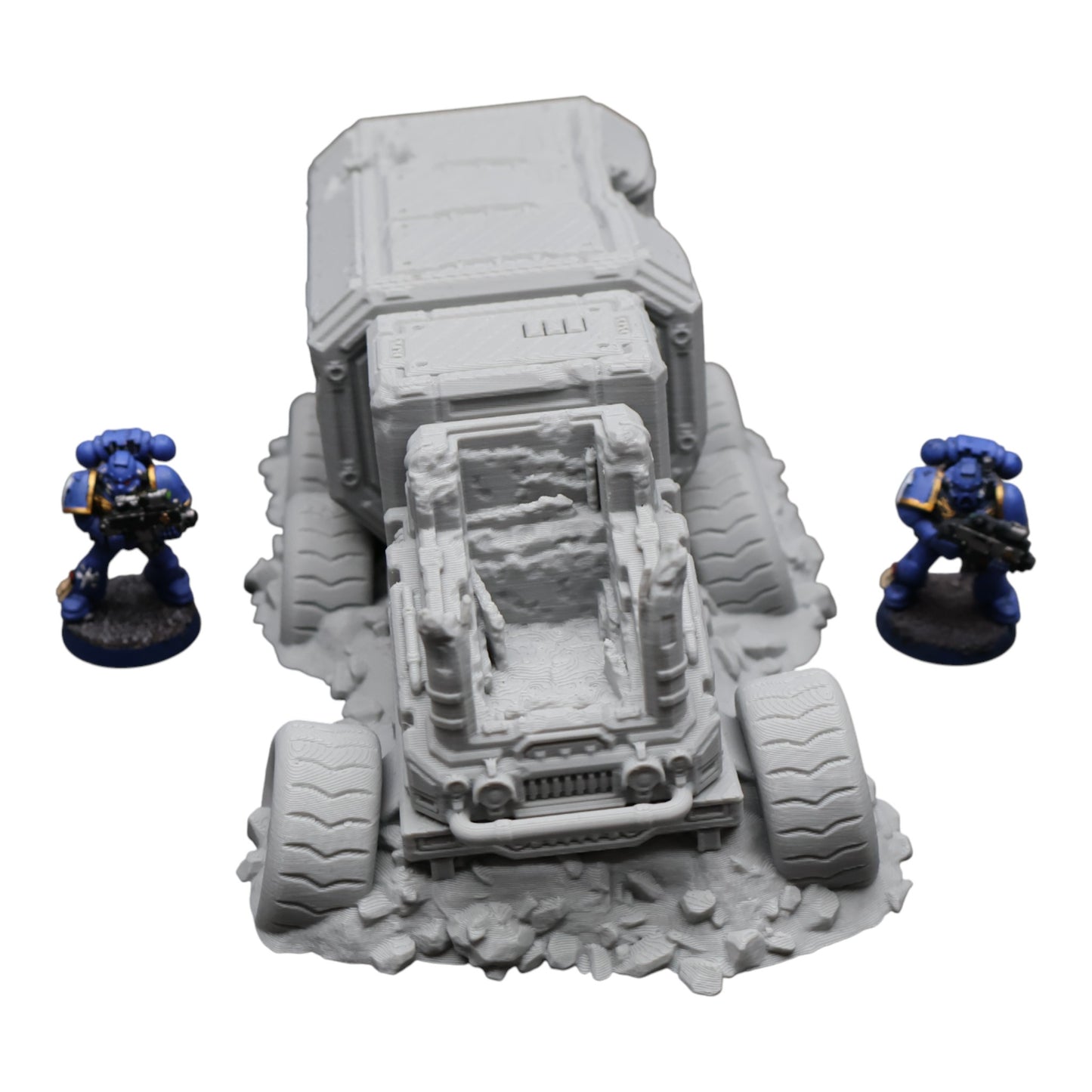 Wargaming 28mm scatter terrain scenery showing 3D-printed item that is compatible with games such as Warhammer 40K, Star Wars Legions, D+D, Dungeons and Dragons, Sci-Fi, Fantasy and other miniature tabletop games. Brand Jawar3d found at www.jawar3d.co.uk.