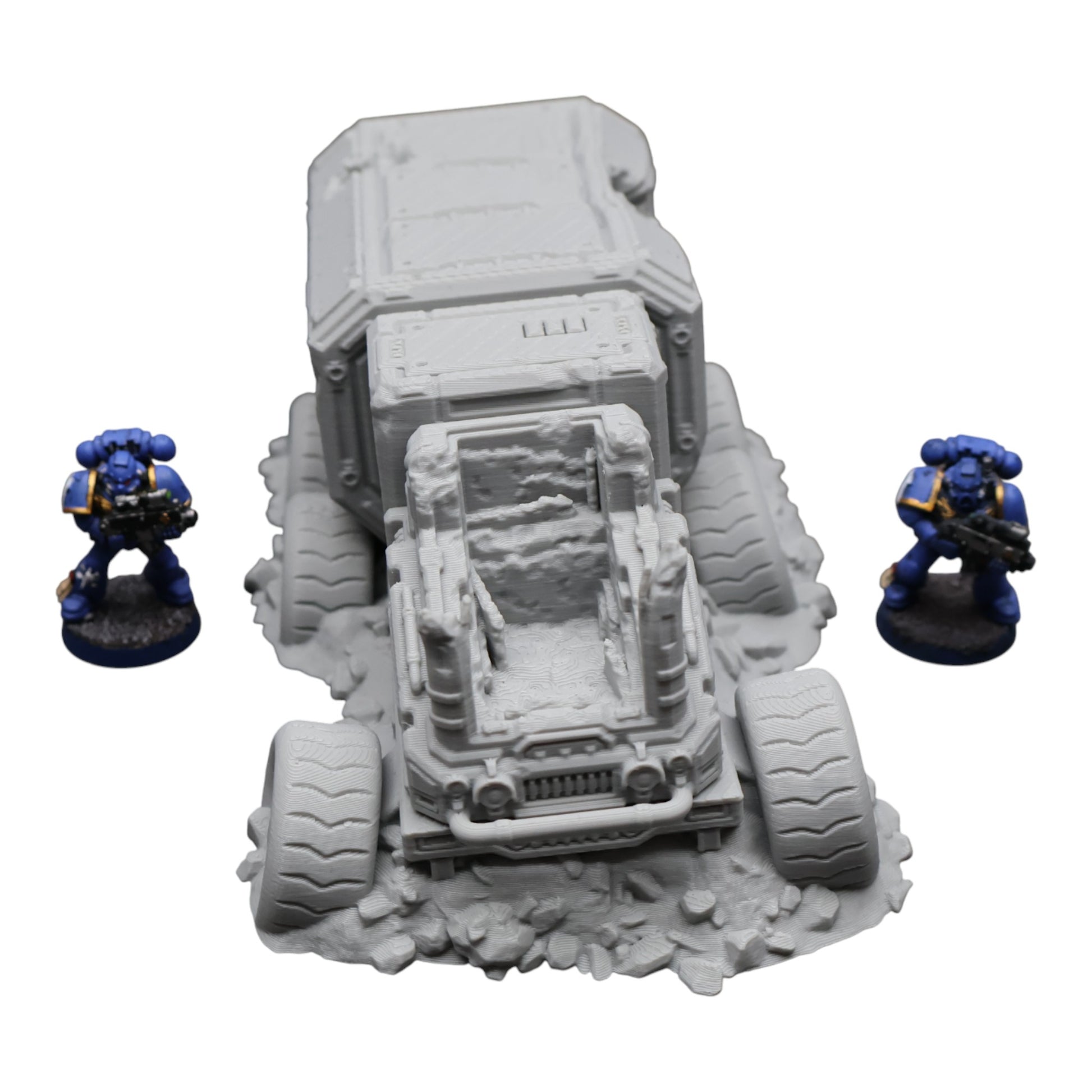 Wargaming 28mm scatter terrain scenery showing 3D-printed item that is compatible with games such as Warhammer 40K, Star Wars Legions, D+D, Dungeons and Dragons, Sci-Fi, Fantasy and other miniature tabletop games. Brand Jawar3d found at www.jawar3d.co.uk.