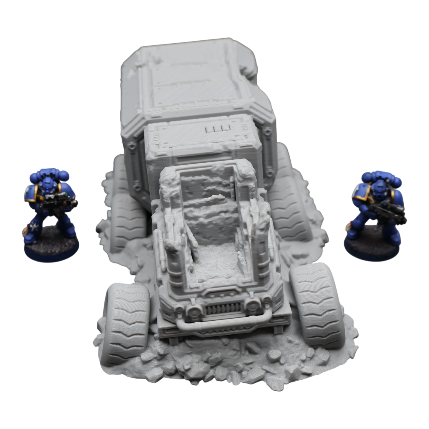 Wargaming 28mm scatter terrain scenery showing 3D-printed item that is compatible with games such as Warhammer 40K, Star Wars Legions, D+D, Dungeons and Dragons, Sci-Fi, Fantasy and other miniature tabletop games. Brand Jawar3d found at www.jawar3d.co.uk.