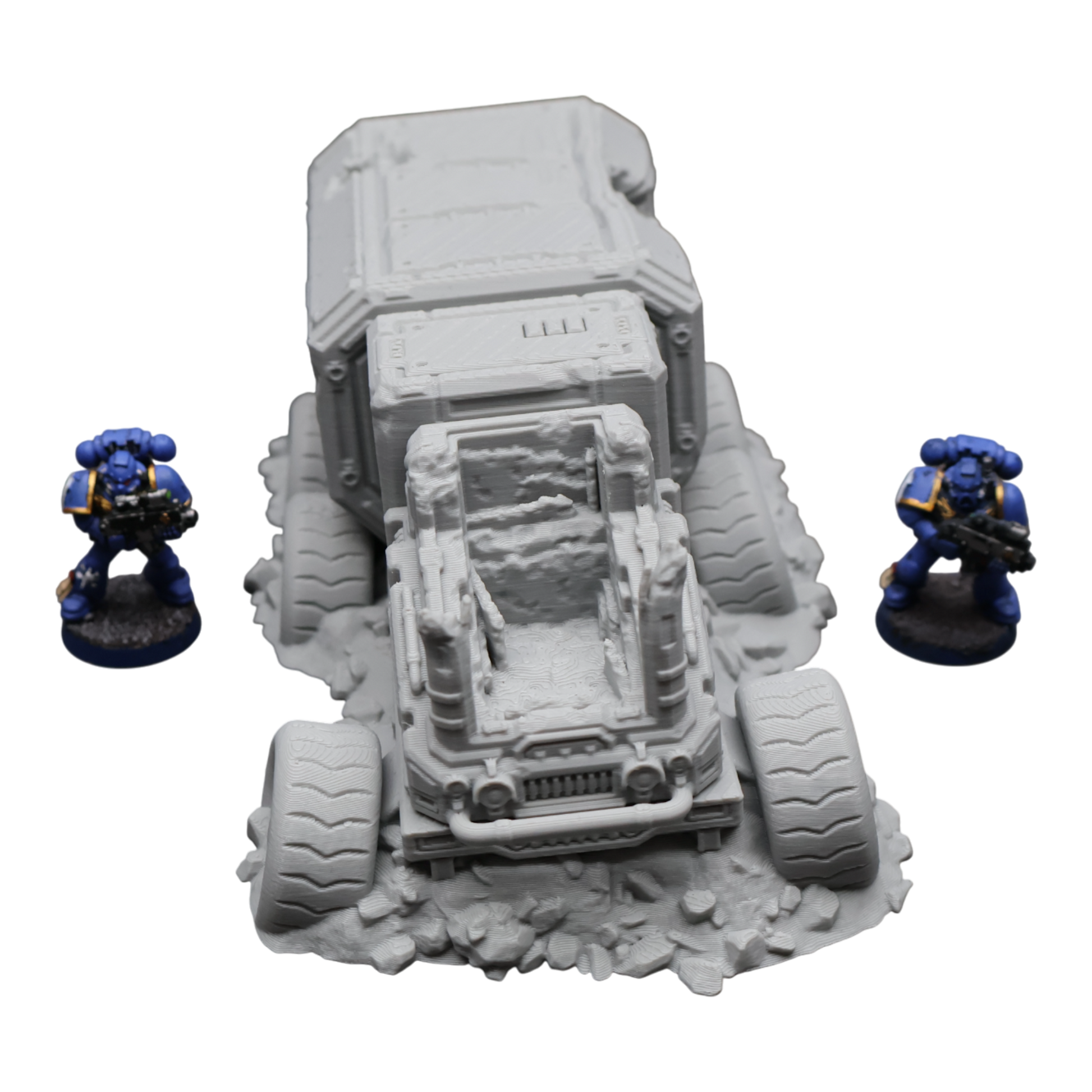 Wargaming 28mm scatter terrain scenery showing 3D-printed item that is compatible with games such as Warhammer 40K, Star Wars Legions, D+D, Dungeons and Dragons, Sci-Fi, Fantasy and other miniature tabletop games. Brand Jawar3d found at www.jawar3d.co.uk.