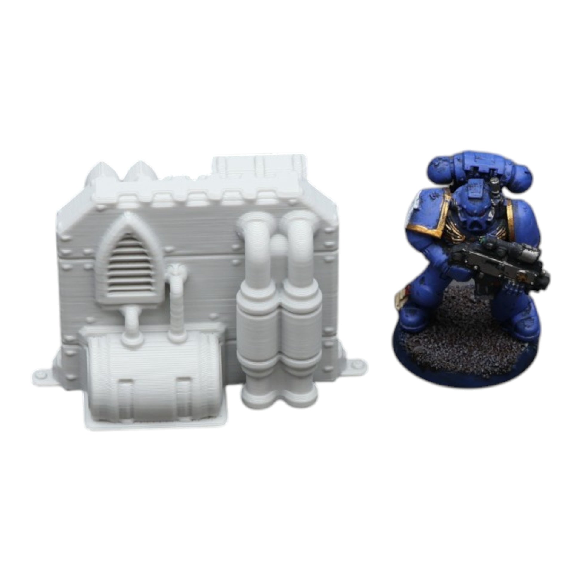 Wargaming 28mm scatter terrain scenery showing 3D-printed item that is compatible with games such as Warhammer 40K, Star Wars Legions, D+D, Dungeons and Dragons, Sci-Fi, Fantasy and other miniature tabletop games. Brand Jawar3d found at www.jawar3d.co.uk.
