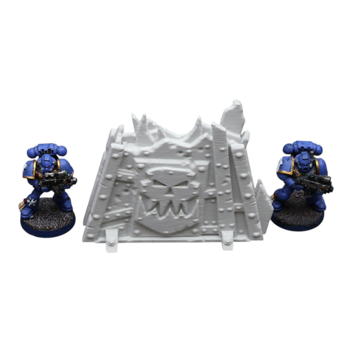 Wargaming 28mm scatter terrain scenery showing 3D-printed item that is compatible with games such as Warhammer 40K, Star Wars Legions, D+D, Dungeons and Dragons, Sci-Fi, Fantasy and other miniature tabletop games. Brand Jawar3d found at www.jawar3d.co.uk.