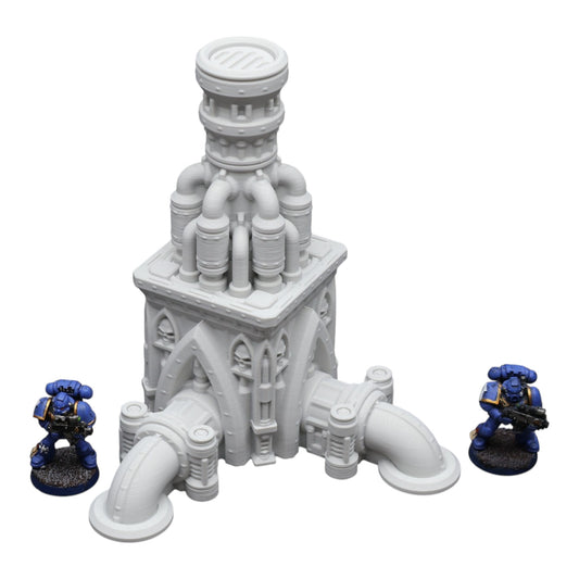 Wargaming 28mm scatter terrain scenery showing 3D-printed item that is compatible with games such as Warhammer 40K, Star Wars Legions, D+D, Dungeons and Dragons, Sci-Fi, Fantasy and other miniature tabletop games. Brand Jawar3d found at www.jawar3d.co.uk.