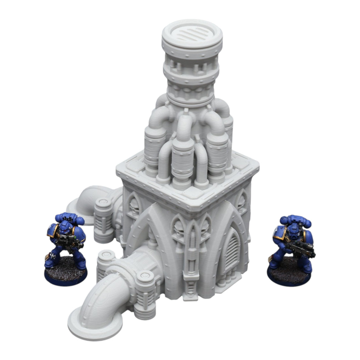 Wargaming 28mm scatter terrain scenery showing 3D-printed item that is compatible with games such as Warhammer 40K, Star Wars Legions, D+D, Dungeons and Dragons, Sci-Fi, Fantasy and other miniature tabletop games. Brand Jawar3d found at www.jawar3d.co.uk.