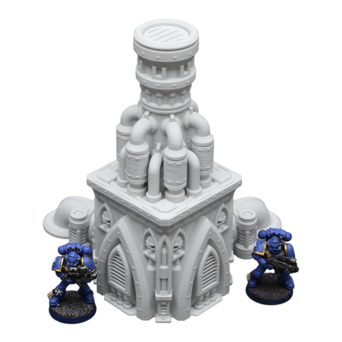 Wargaming 28mm scatter terrain scenery showing 3D-printed item that is compatible with games such as Warhammer 40K, Star Wars Legions, D+D, Dungeons and Dragons, Sci-Fi, Fantasy and other miniature tabletop games. Brand Jawar3d found at www.jawar3d.co.uk.