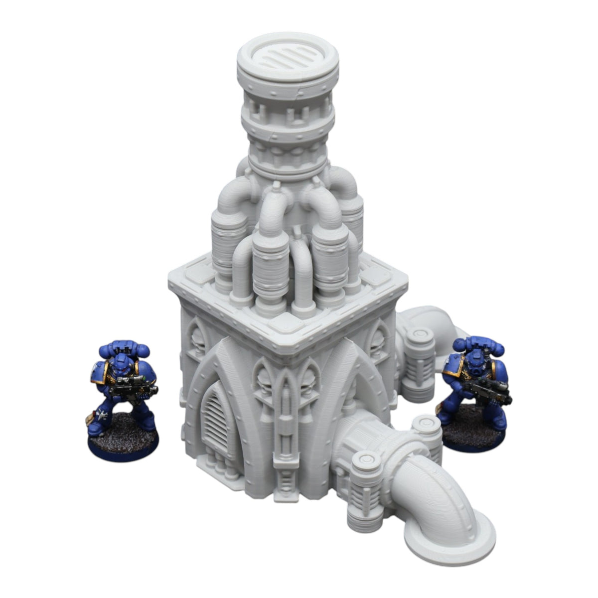 Wargaming 28mm scatter terrain scenery showing 3D-printed item that is compatible with games such as Warhammer 40K, Star Wars Legions, D+D, Dungeons and Dragons, Sci-Fi, Fantasy and other miniature tabletop games. Brand Jawar3d found at www.jawar3d.co.uk.