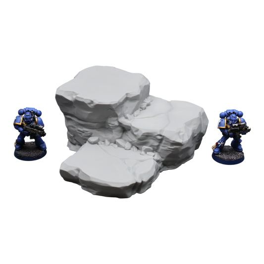 Wargaming 28mm scatter terrain scenery showing 3D-printed item that is compatible with games such as Warhammer 40K, Star Wars Legions, D+D, Dungeons and Dragons, Sci-Fi, Fantasy and other miniature tabletop games. Brand Jawar3d found at www.jawar3d.co.uk.