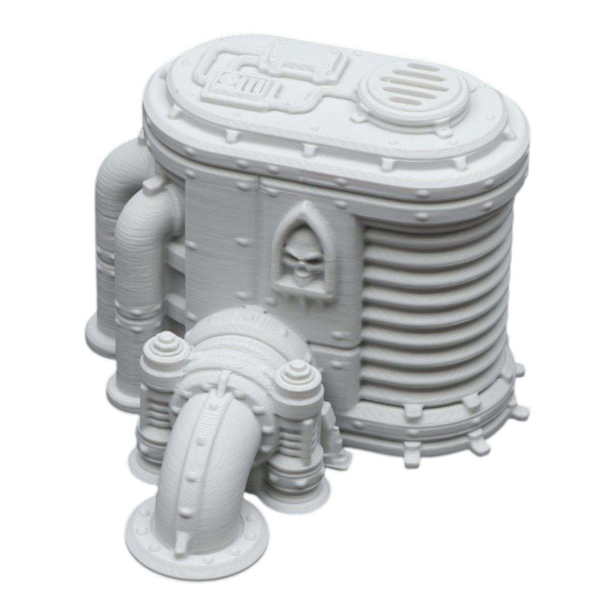 Wargaming 28mm scatter terrain scenery showing 3D-printed item that is compatible with games such as Warhammer 40K, Star Wars Legions, D+D, Dungeons and Dragons, Sci-Fi, Fantasy and other miniature tabletop games. Brand Jawar3d found at www.jawar3d.co.uk.