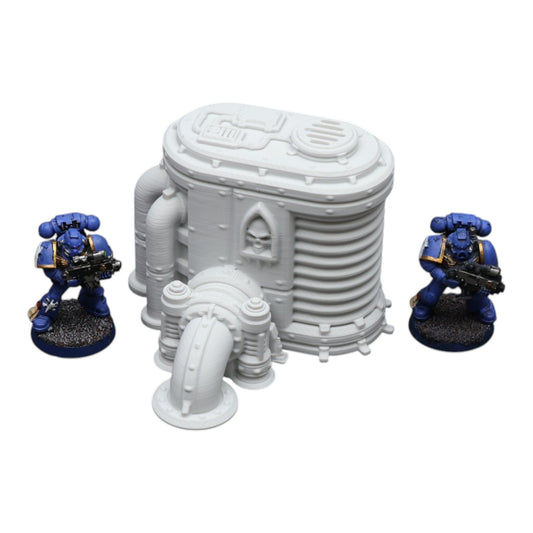 Wargaming 28mm scatter terrain scenery showing 3D-printed item that is compatible with games such as Warhammer 40K, Star Wars Legions, D+D, Dungeons and Dragons, Sci-Fi, Fantasy and other miniature tabletop games. Brand Jawar3d found at www.jawar3d.co.uk.