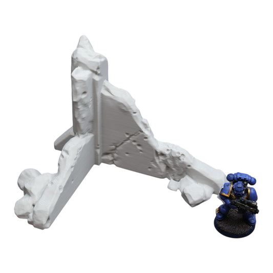 Wargaming 28mm scatter terrain scenery showing 3D-printed item that is compatible with games such as Warhammer 40K, Star Wars Legions, D+D, Dungeons and Dragons, Sci-Fi, Fantasy and other miniature tabletop games. Brand Jawar3d found at www.jawar3d.co.uk.