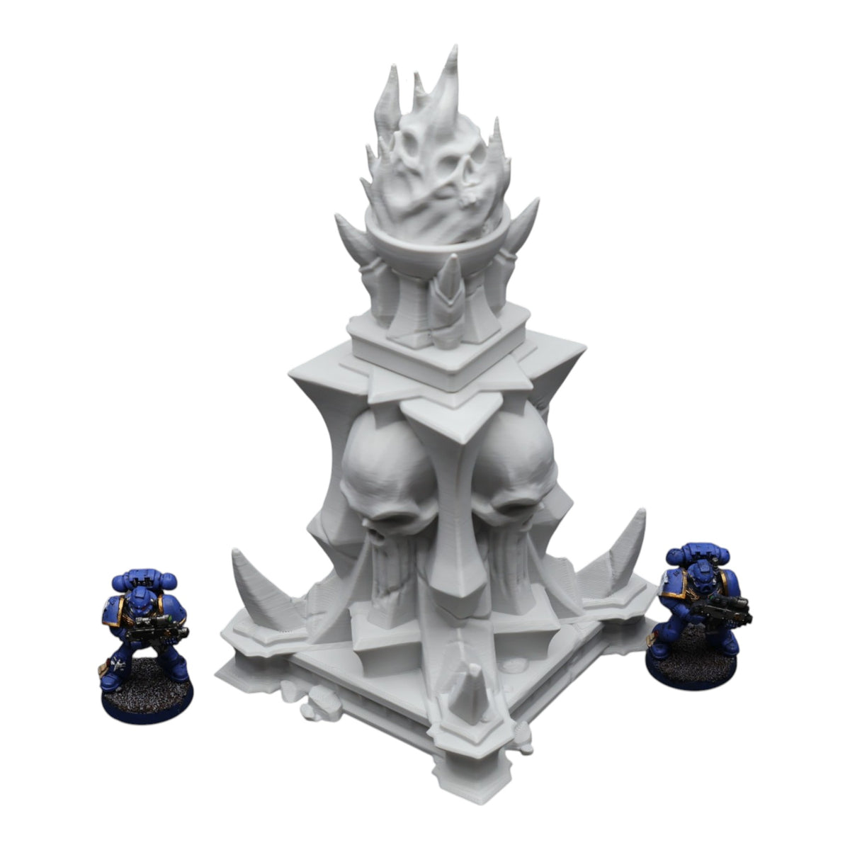 Wargaming 28mm scatter terrain scenery showing 3D-printed item that is compatible with games such as Warhammer 40K, Star Wars Legions, D+D, Dungeons and Dragons, Sci-Fi, Fantasy and other miniature tabletop games. Brand Jawar3d found at www.jawar3d.co.uk.