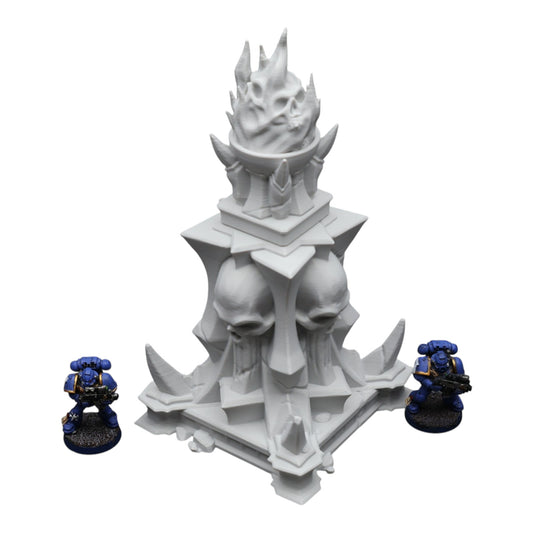 Wargaming 28mm scatter terrain scenery showing 3D-printed item that is compatible with games such as Warhammer 40K, Star Wars Legions, D+D, Dungeons and Dragons, Sci-Fi, Fantasy and other miniature tabletop games. Brand Jawar3d found at www.jawar3d.co.uk.