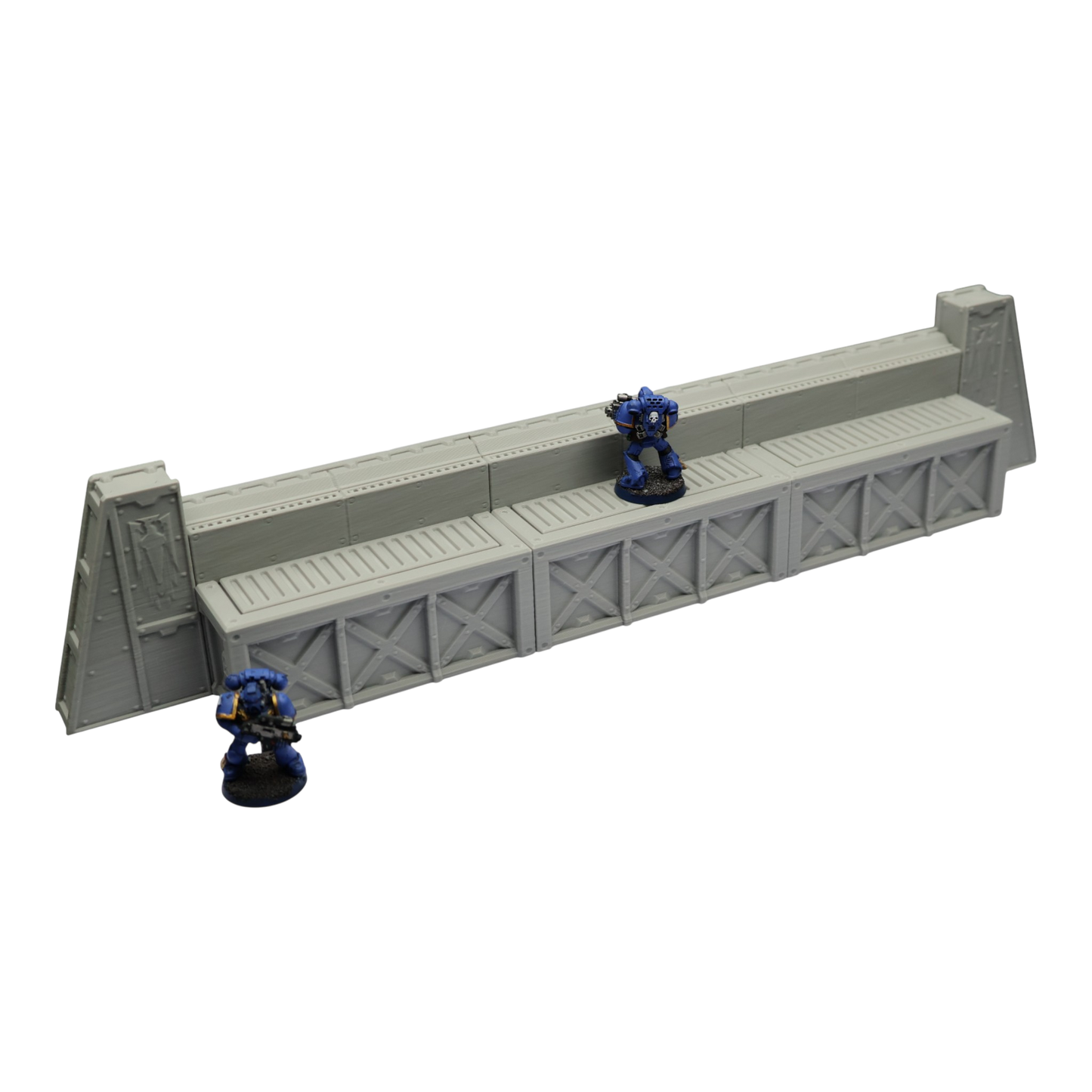 Imperial Walls - 28mm Wargaming Scatter Terrain Scenery Tabletop Miniature