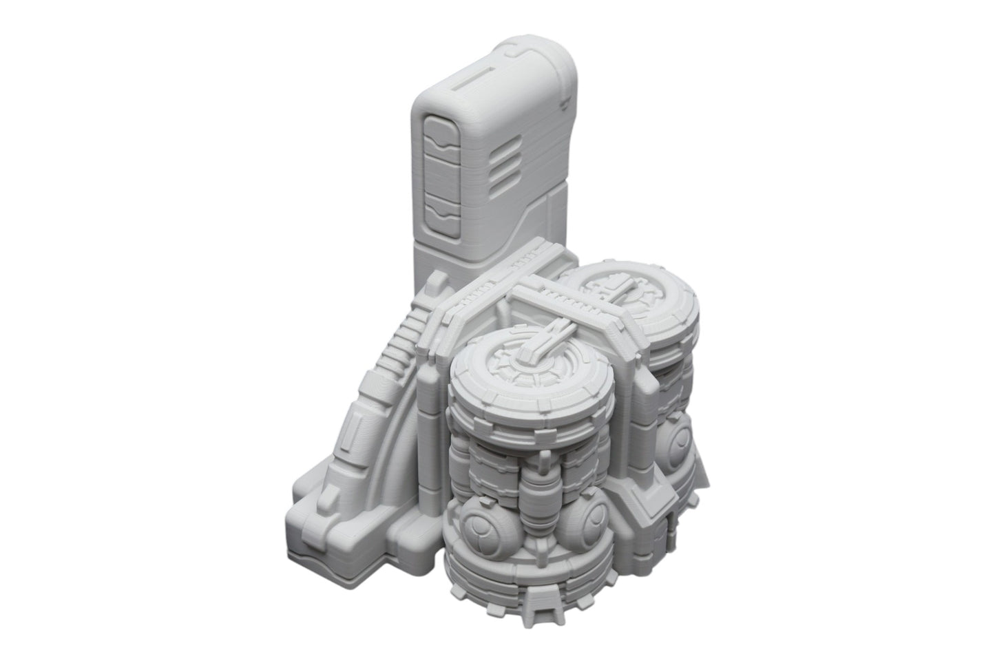 Wargaming 28mm scatter terrain scenery showing 3D-printed item that is compatible with games such as Warhammer 40K, Star Wars Legions, D+D, Dungeons and Dragons, Sci-Fi, Fantasy and other miniature tabletop games. Brand Jawar3d found at www.jawar3d.co.uk.