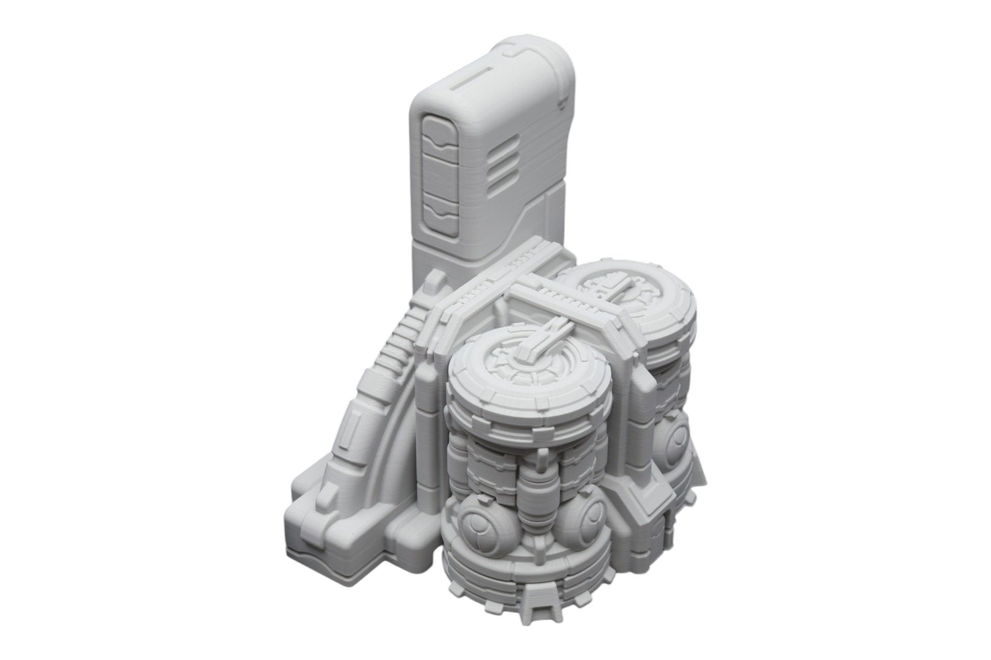 Wargaming 28mm scatter terrain scenery showing 3D-printed item that is compatible with games such as Warhammer 40K, Star Wars Legions, D+D, Dungeons and Dragons, Sci-Fi, Fantasy and other miniature tabletop games. Brand Jawar3d found at www.jawar3d.co.uk.