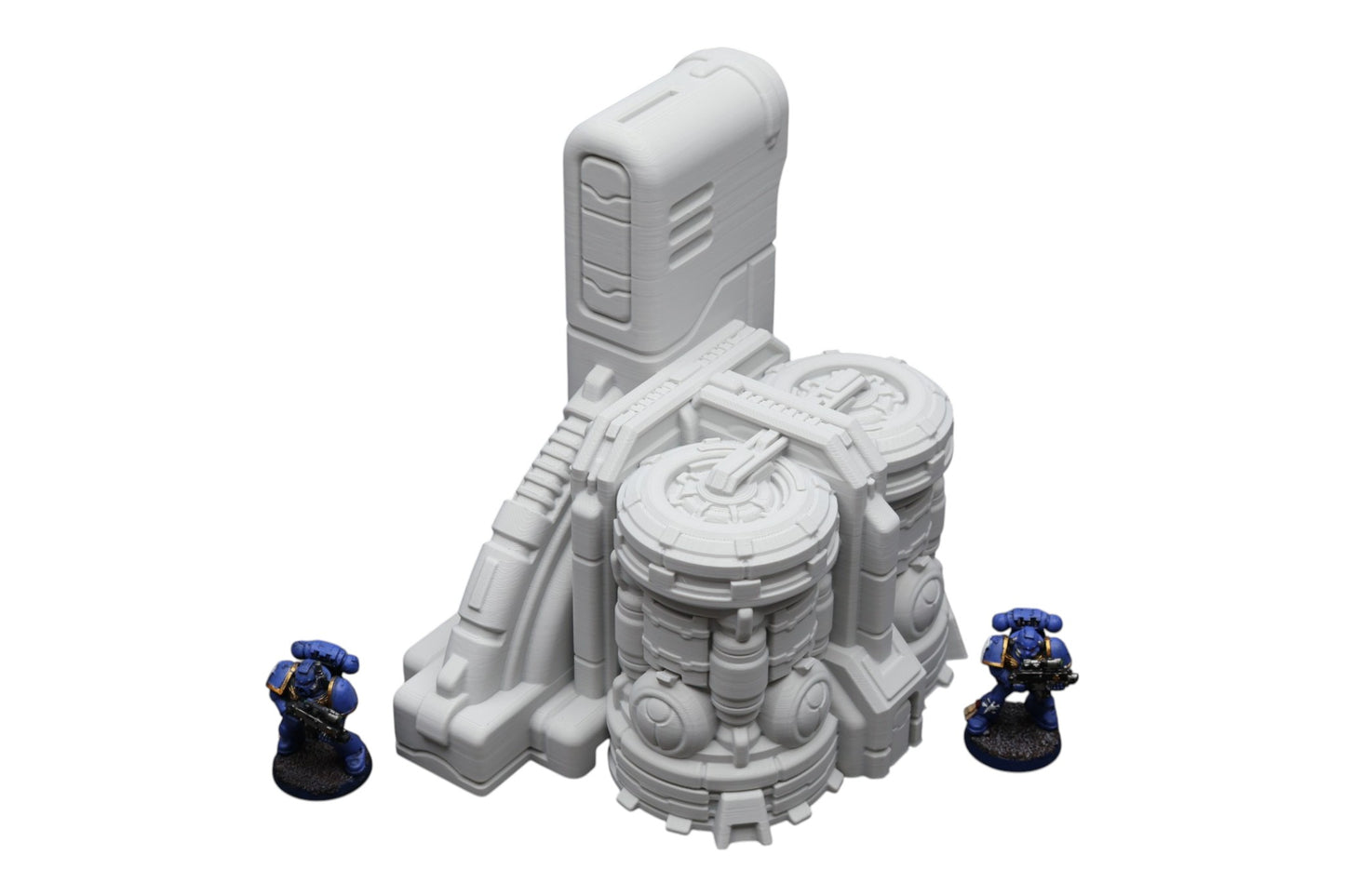 Wargaming 28mm scatter terrain scenery showing 3D-printed item that is compatible with games such as Warhammer 40K, Star Wars Legions, D+D, Dungeons and Dragons, Sci-Fi, Fantasy and other miniature tabletop games. Brand Jawar3d found at www.jawar3d.co.uk.