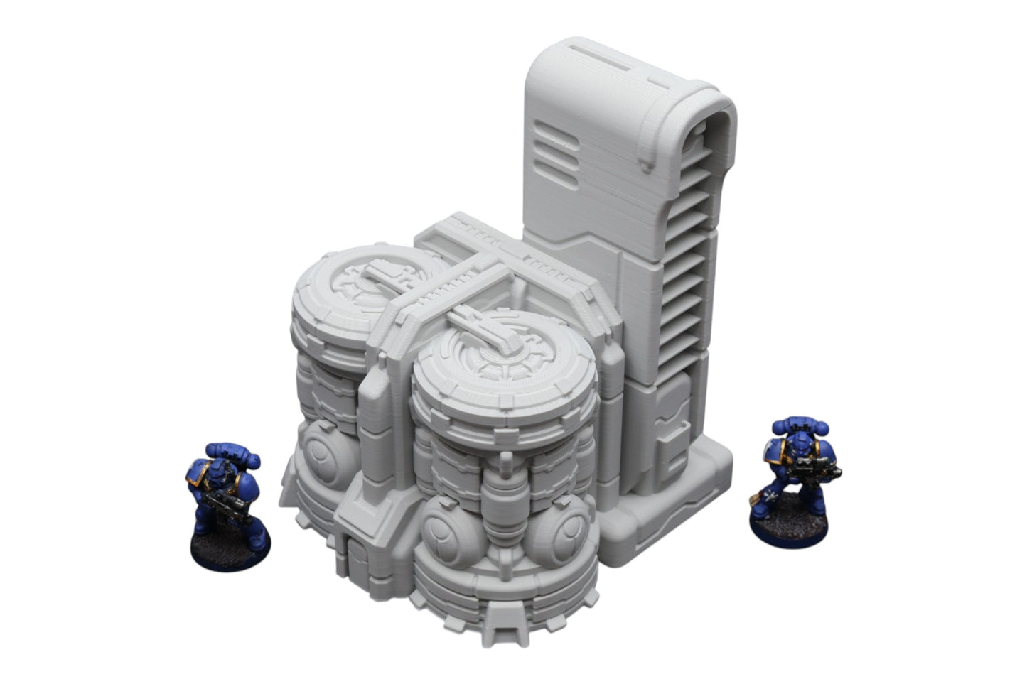 Wargaming 28mm scatter terrain scenery showing 3D-printed item that is compatible with games such as Warhammer 40K, Star Wars Legions, D+D, Dungeons and Dragons, Sci-Fi, Fantasy and other miniature tabletop games. Brand Jawar3d found at www.jawar3d.co.uk.