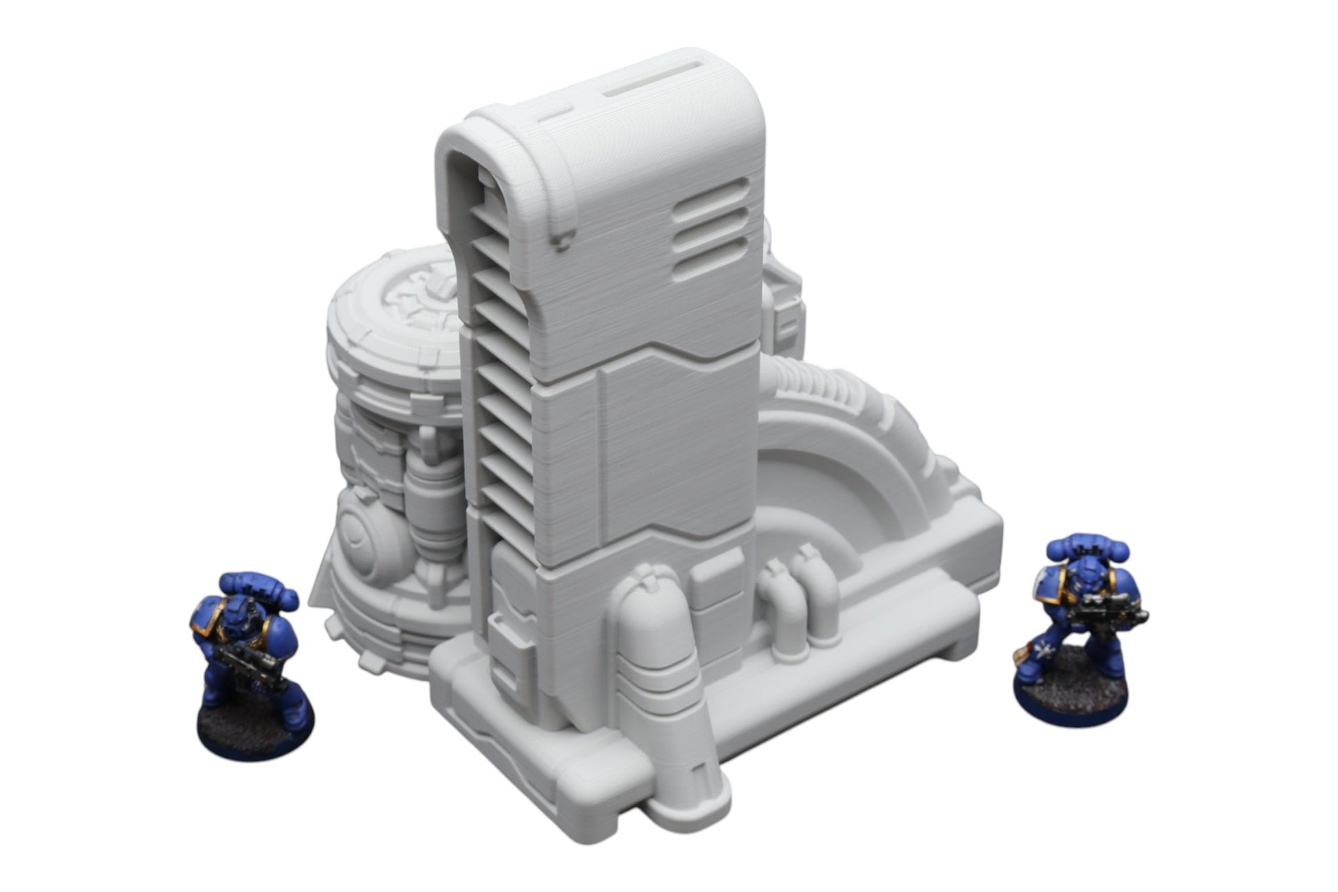 Wargaming 28mm scatter terrain scenery showing 3D-printed item that is compatible with games such as Warhammer 40K, Star Wars Legions, D+D, Dungeons and Dragons, Sci-Fi, Fantasy and other miniature tabletop games. Brand Jawar3d found at www.jawar3d.co.uk.