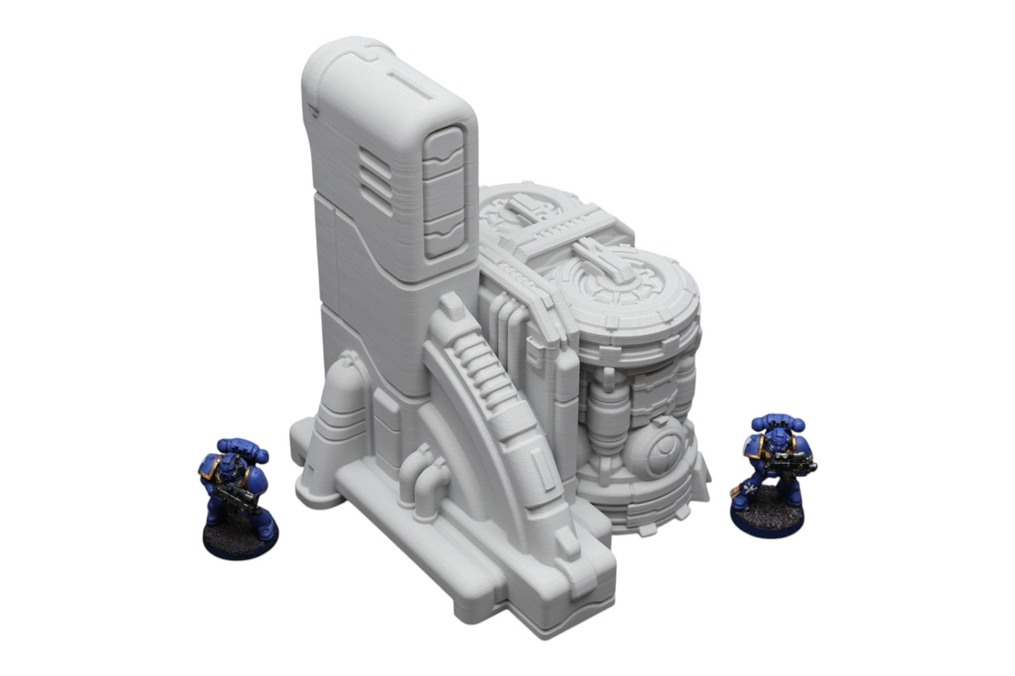 Wargaming 28mm scatter terrain scenery showing 3D-printed item that is compatible with games such as Warhammer 40K, Star Wars Legions, D+D, Dungeons and Dragons, Sci-Fi, Fantasy and other miniature tabletop games. Brand Jawar3d found at www.jawar3d.co.uk.